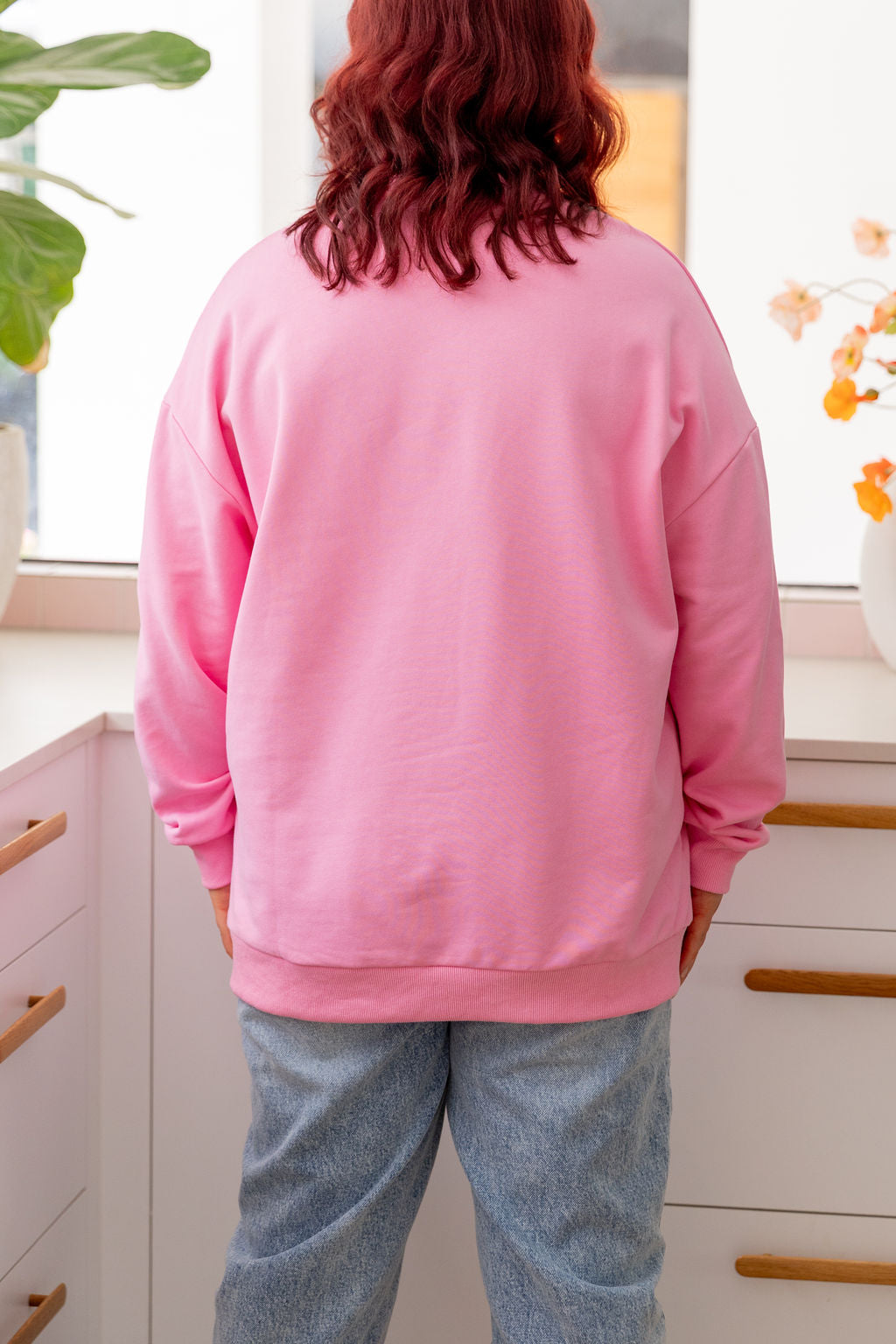 Kasey Rainbow Adore Heart Sweater - Pink Bubblegum Knitwear for Women | Perfect for Valentine's Day Gifts & Cozy Winter Outfits