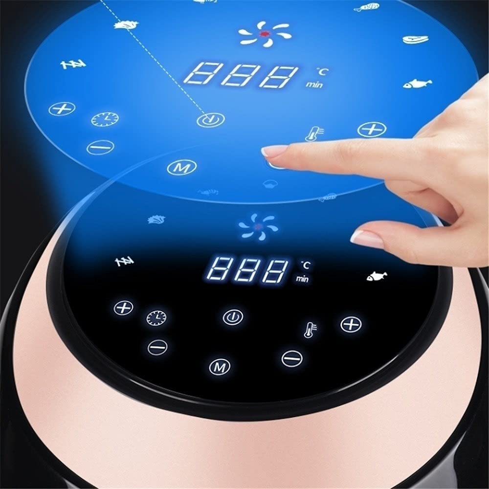 Smart Touch Screen Air Fryer - Oil-Free, High Capacity for Healthy Cooking - Perfect for Home, Kitchen, and Family Meals