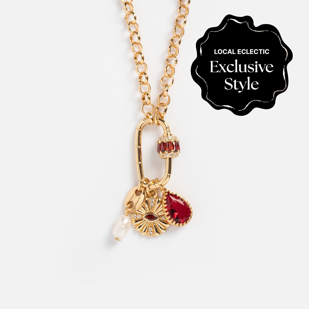 Queen Crystal Birthstone Charm Necklace - Elegant Personalized Jewelry Gift for Women, Mothers, Wives | Perfect for Birthdays, Anniversaries & Special Occasions