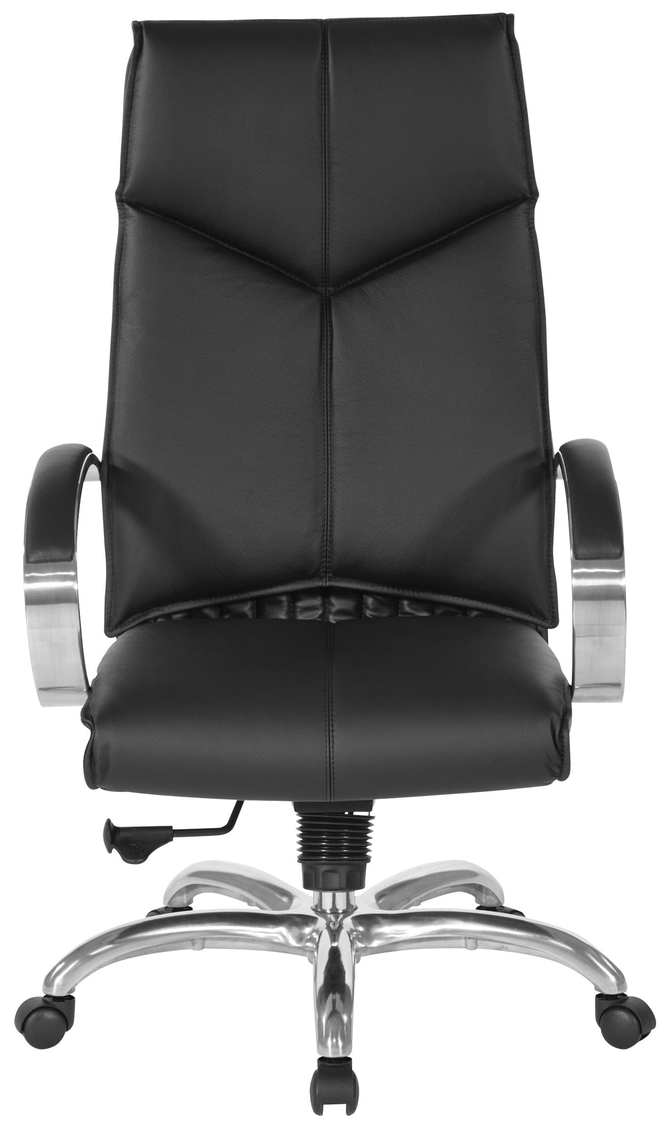 Premium Pro Line II Deluxe Executive Leather Office Chair - Ergonomic High Back Desk Chair with Adjustable Lumbar Support [Model 8200] - Perfect for Home Office, Conference Rooms & Executive Suites