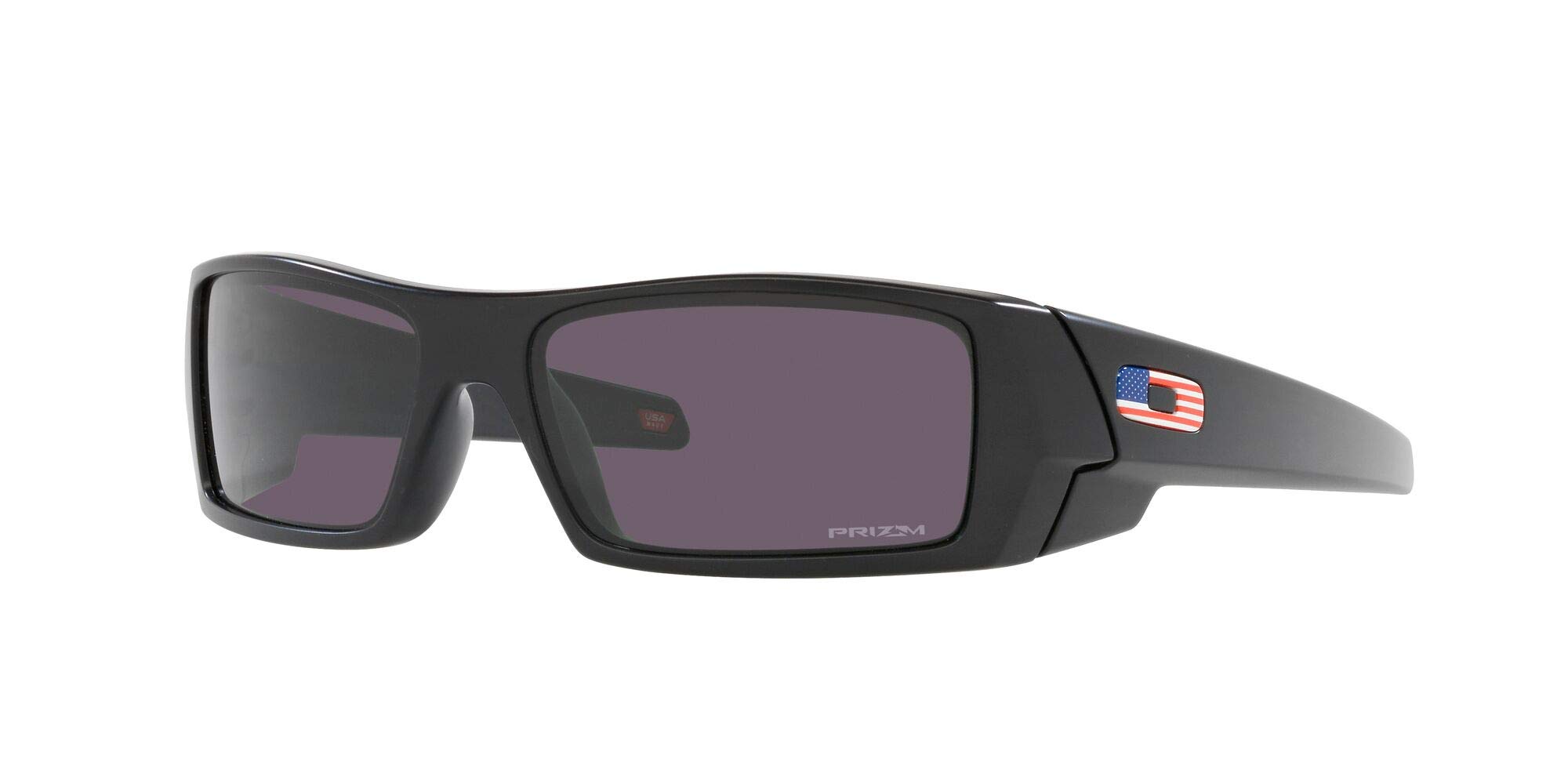 Oakley Men's OO9014 Gascan Rectangular Polarized Sunglasses - UV Protection, Lightweight Frame for Running, Driving & Outdoor Sports