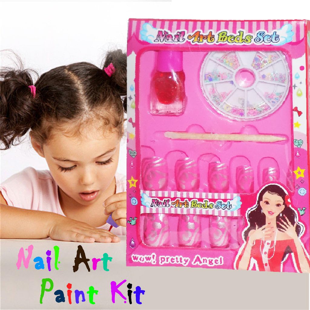 Professional Nail Art Kit for Women - 15 Piece Manicure Set with Nail Polish, Tools & Accessories - Perfect for DIY Nail Design at Home, Salon & Gifts