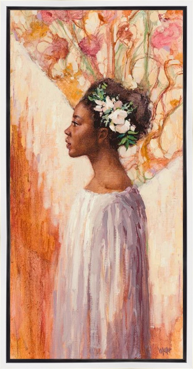 Angel of Mercy Gallery Wrap Canvas Art - Religious Home Decor for Living Room, Bedroom & Office - Inspirational Christian Wall Art