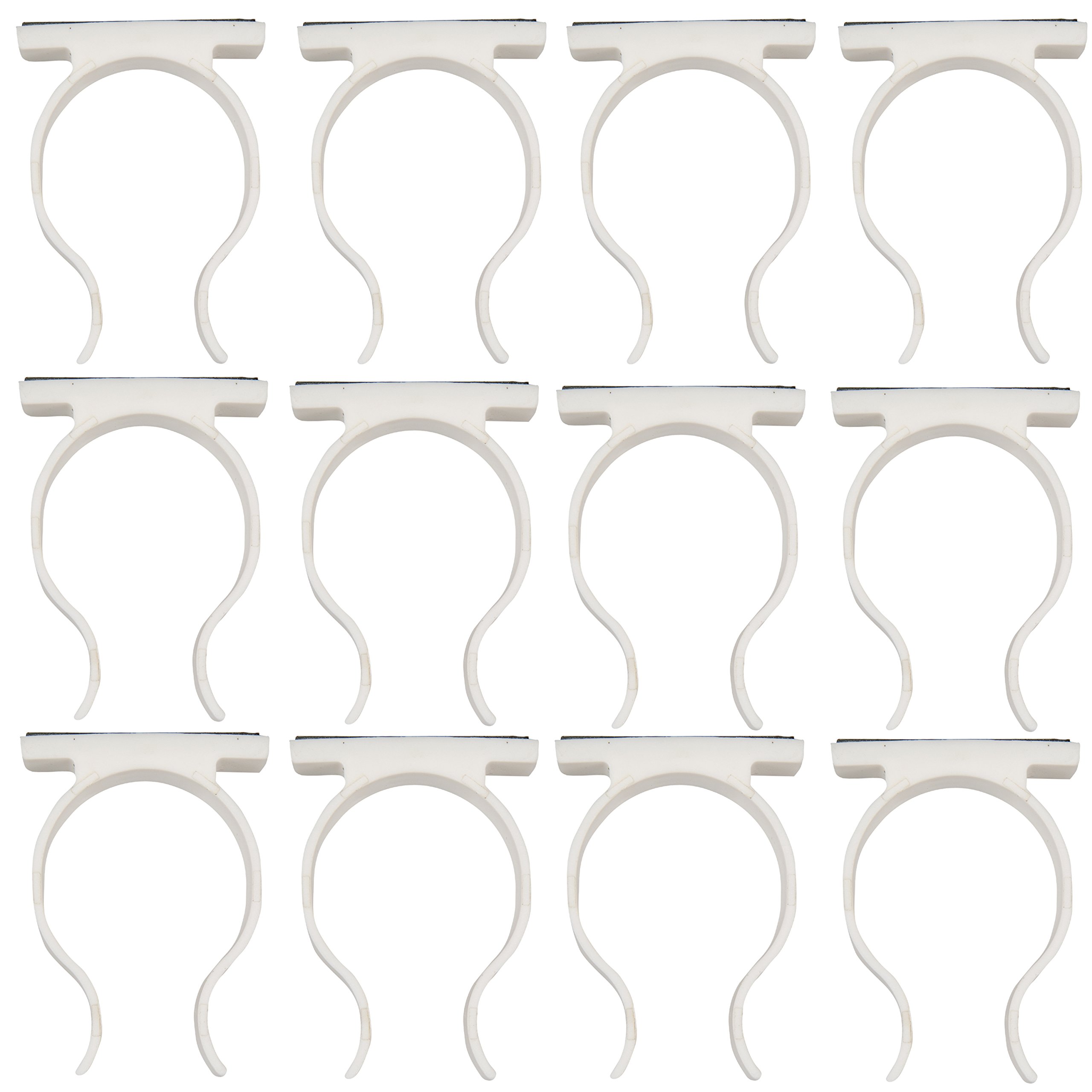 12-Pack Magnetic Spice Rack Organizer Clips - Universal Spice Jar Grippers for Refrigerator & Metal Surfaces - No Screw Kitchen Storage Solution - Perfect for Pantry, Cabinet & Countertop Organization