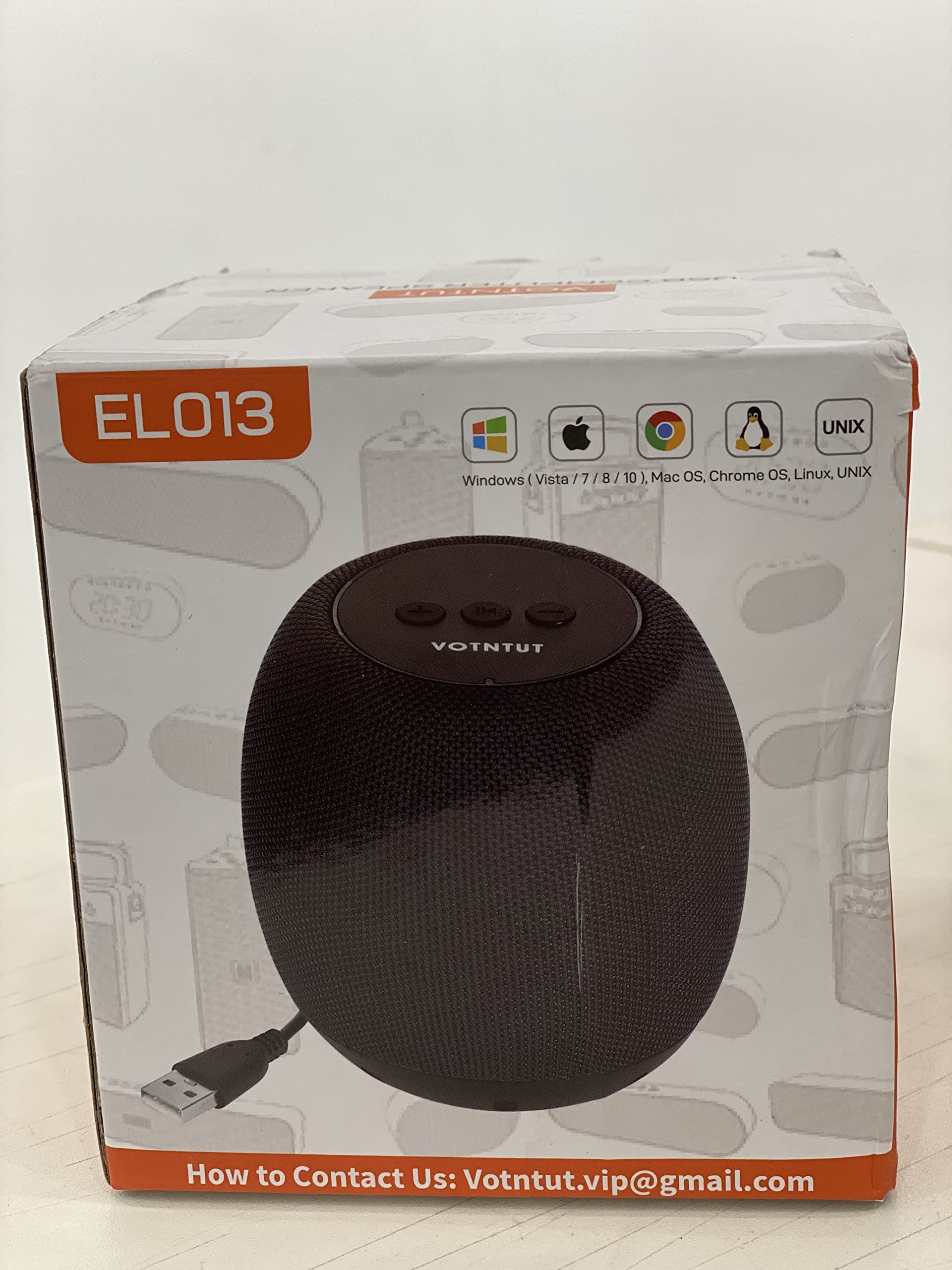 ZETIY USB-Powered PC Speakers - High-Quality Stereo Sound, Louder Volume & Rich Bass for Desktop & Laptop - Perfect for Gaming, Movies & Music (Black)
