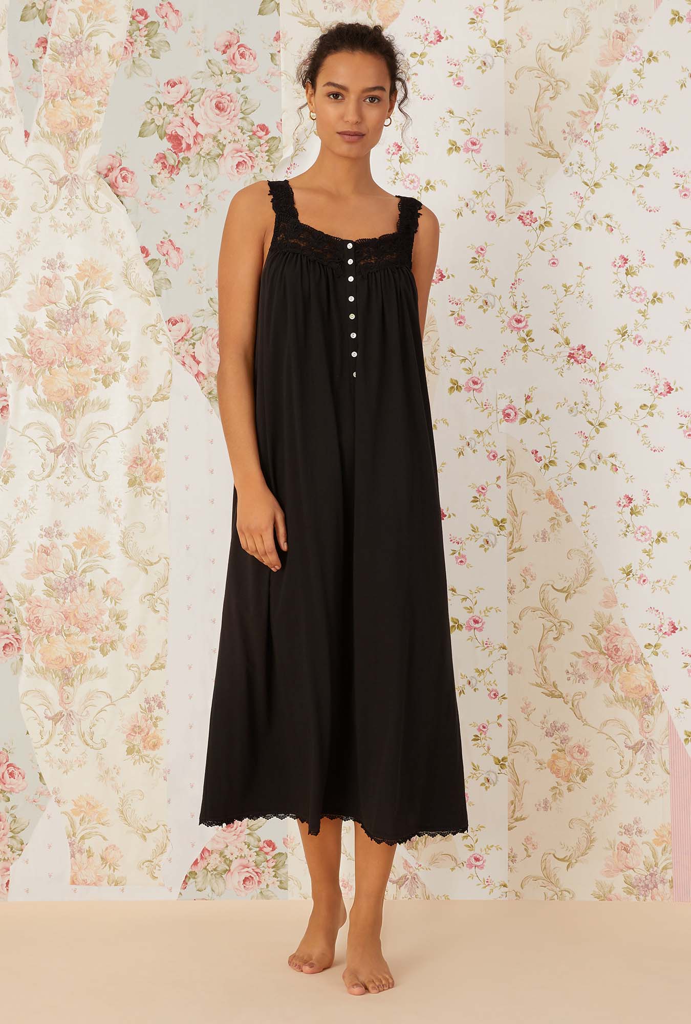 Villa Blanca Women's Knit Ballet Nightgown - Soft Comfortable Sleepwear for Women, Perfect for Bedtime, Lounging & Relaxation at Home