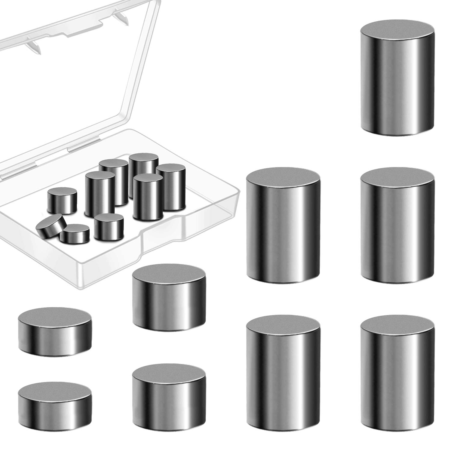 Ruisita Tungsten Weights for Pinewood Derby Cars - High-Density Wood Car Weights in Multiple Sizes for Speed Racing | Perfect for Boy Scouts, Cub Scouts & School Science Projects