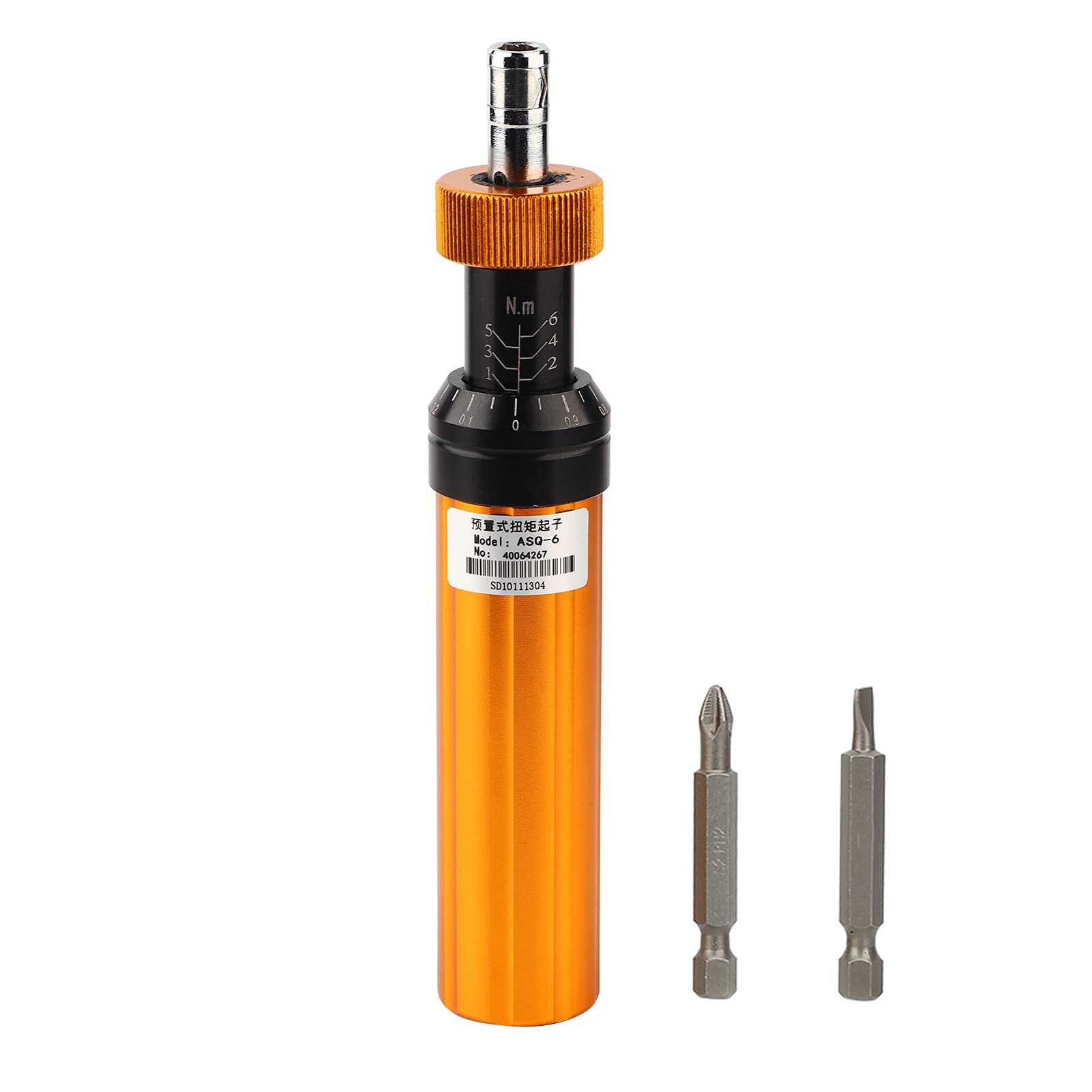 Alloy Steel Preset Screwdriver 1-6N.m Adjustable Torque Hand Tool for Electronics, Watch & Precision Device Repair - DIY & Professional Maintenance