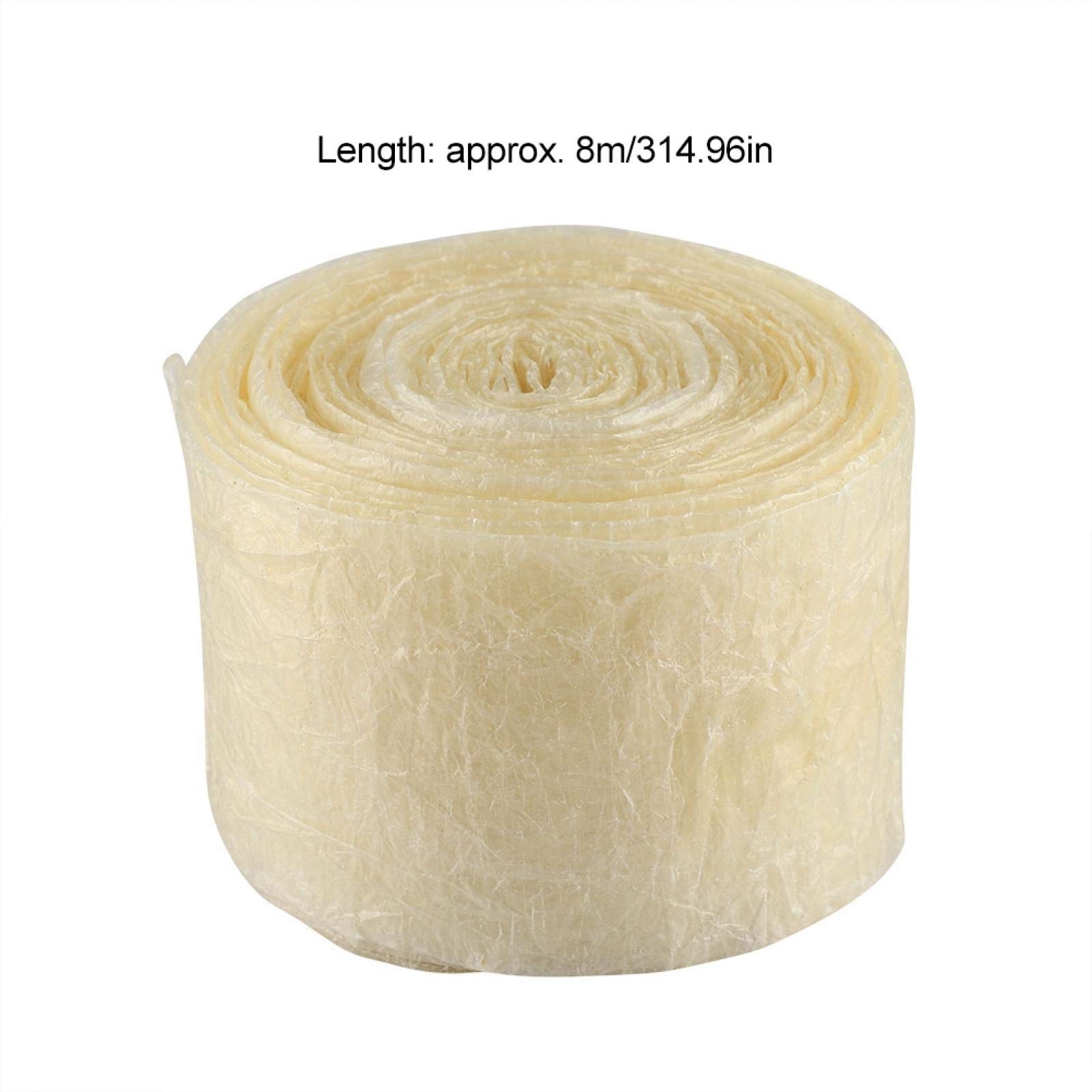 Premium Garosa 2-Layer Edible Collagen Sausage Casings - Natural Sausage Filler Tubes for Homemade Sausages, Hot Dogs & Ham | Food Grade Packaging for DIY Sausage Making & Meat Preservation