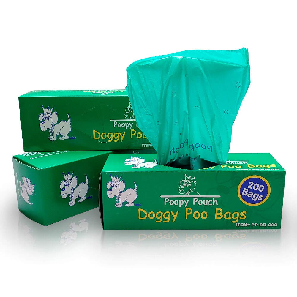 Retriever Dog Poop Bags - 6 Rolls of 400 Bags (2,400 Total) - Easy Tie Handles for Secure Waste Containment - Biodegradable Dog Waste Bags for Daily Walks, Park Visits & Travel - Value Bundle Pack