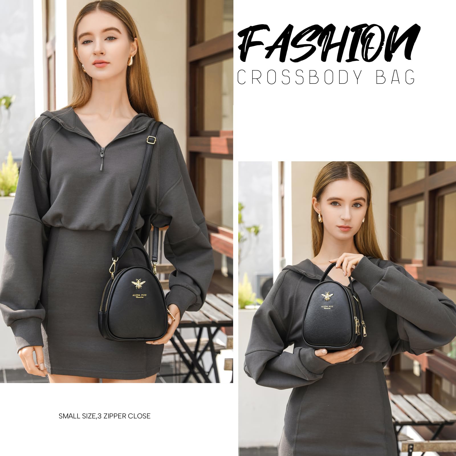 Stylish Women's Small Crossbody Bag - Fashionable Shoulder Purse & Messenger Handbag for Daily Use, Travel, and Shopping