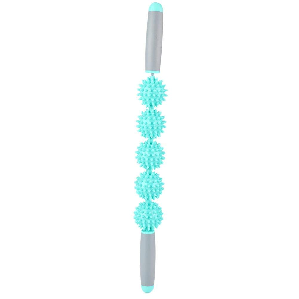 Exblue Muscle Roller Stick for Pain Relief - Deep Tissue Massager for Sore Muscles, Cramps & Tension - Portable Foam Roller for Neck, Legs, Back & Full Body Recovery - Perfect for Post-Workout, Yoga & Physical Therapy