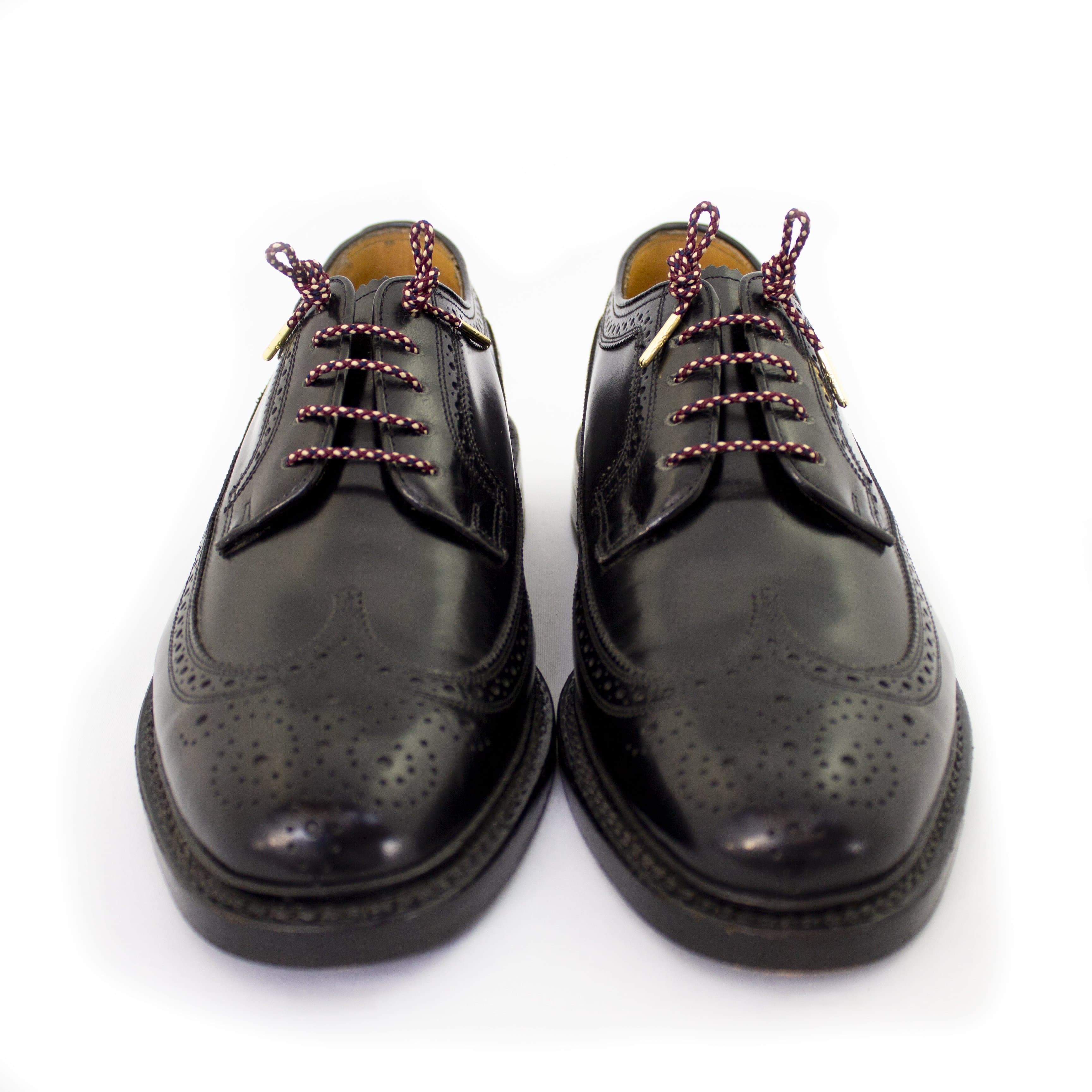 Premium Titanic Dress Shoelaces - 32 Inch/81cm Long Elegant Flat Laces - Perfect for Formal Shoes, Oxfords & Dress Boots - Ideal for Weddings, Business Attire & Special Occasions