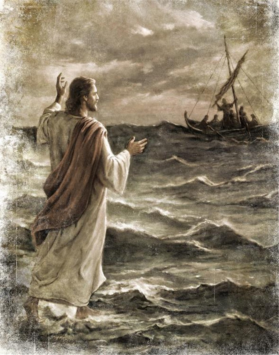 Be Not Afraid Gallery Wrap Canvas Art - Inspirational Christian Wall Decor for Home, Office & Church - Perfect for Living Room, Bedroom & Spiritual Spaces