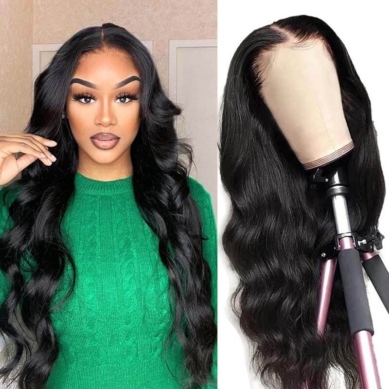 Eullair Affordable 4x4/13x4/13x6 Lace Front Wigs for Black Women - Straight/Body Wave/Curly/Yaki Straight Human Hair | Perfect for Daily Wear, Parties & Special Occasions