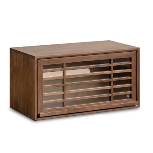 28.7x14.9x14.5 inch / 73x38x37.5 cm /  Walnut Color / Ash E style flip door style