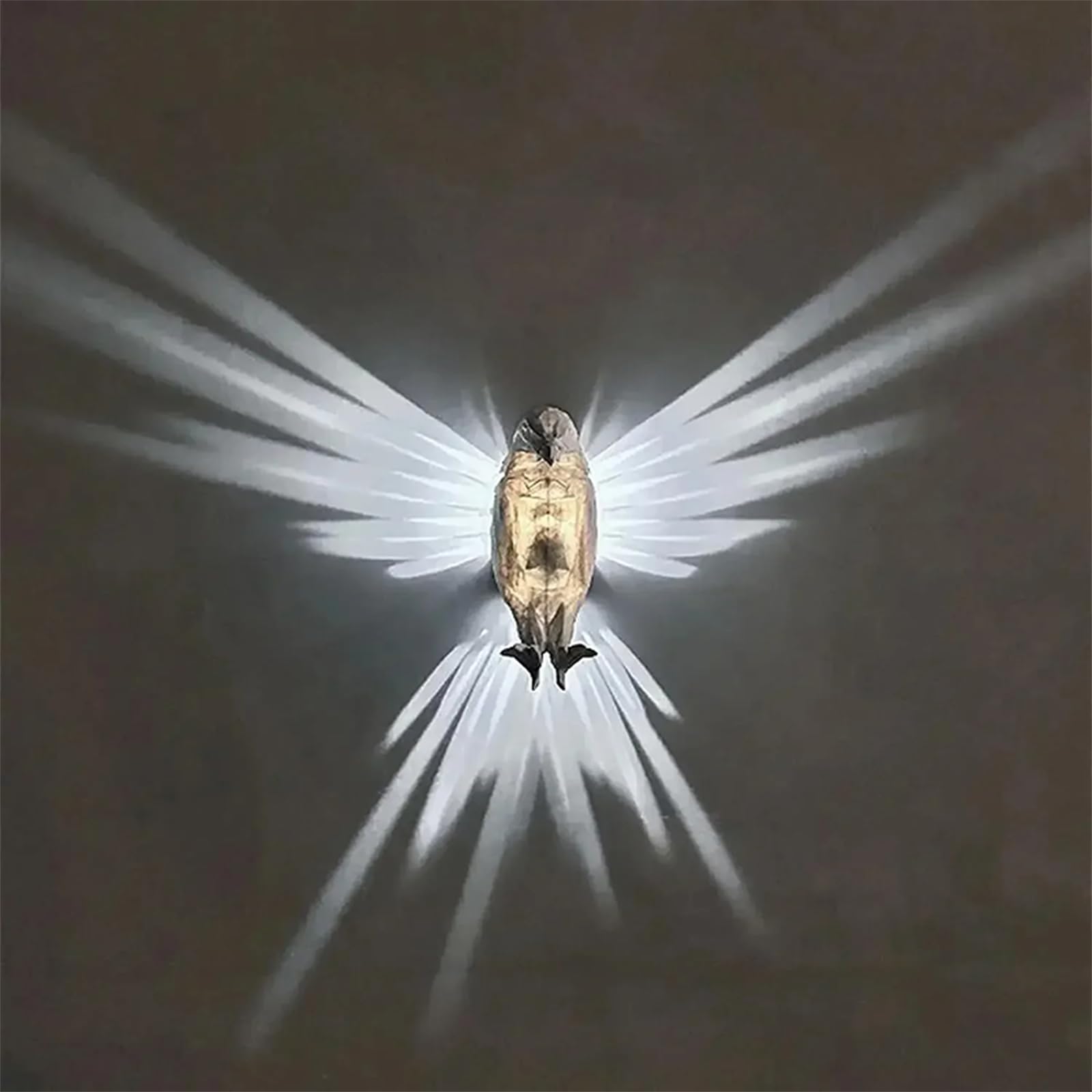 3D LED Wall Light - Night Owl, Bald Eagle & Lion Animal Wall Lamp for Stairway, Hallway, Kitchen - Modern Home Decor Lighting for Bedroom, Living Room & Office