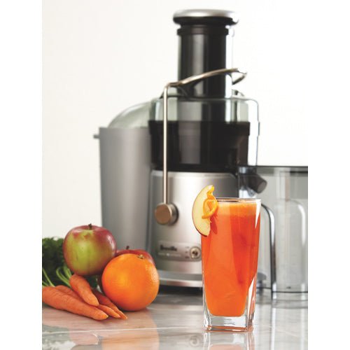 Breville JE98SIL Juice Fountain Plus - High Speed Juicer for Fruits & Vegetables - Perfect for Healthy Smoothies, Detox Drinks & Family Breakfasts
