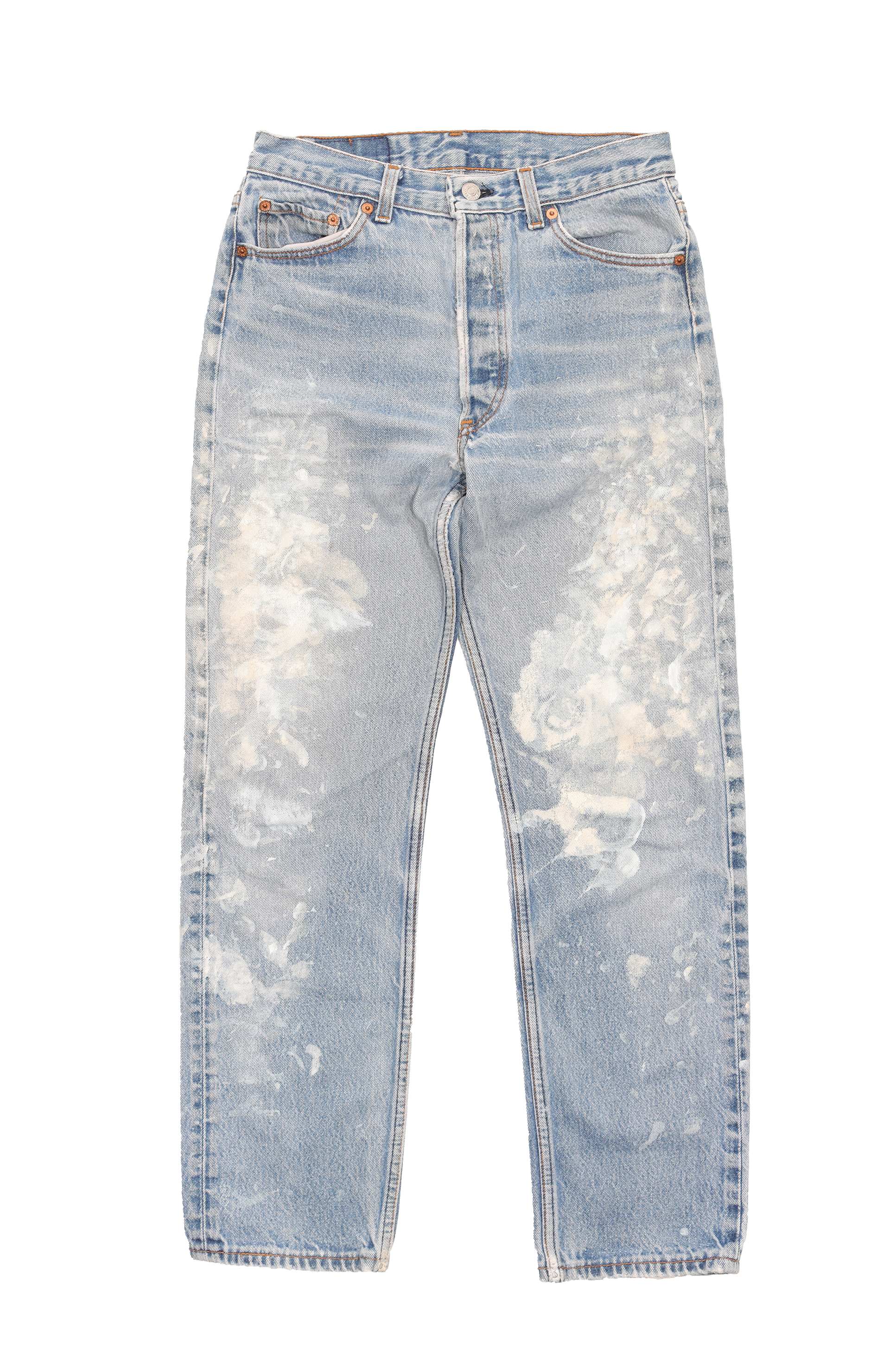 Vintage 1990's Levi's 501 Original Fit Painter Jeans - Classic Denim Pants for Men, Retro Workwear & Casual Style