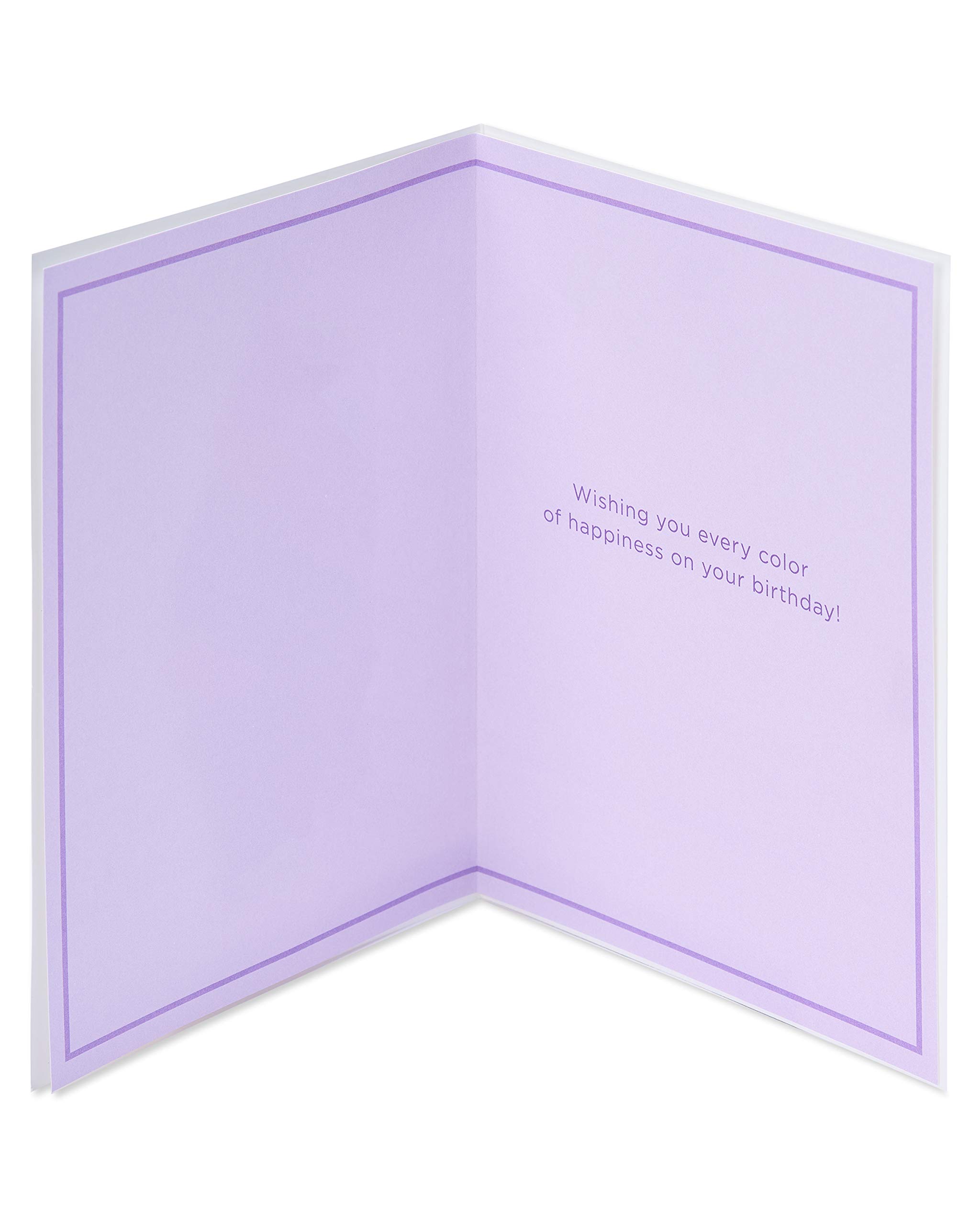 Elegant Papyrus Birthday Card - Designed by Judith Leiber | Vibrant Every Color of Happiness Collection | Perfect for Anniversaries, Special Occasions & Thoughtful Gifting