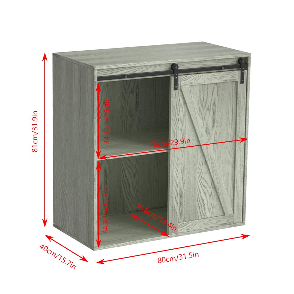 Wooden Kitchen Storage Cabinet with Doors & Shelves - Buffet Table, Wine Cupboard, Living Room Sideboard & Entryway Organizer for Home Decor & Dining Room Storage