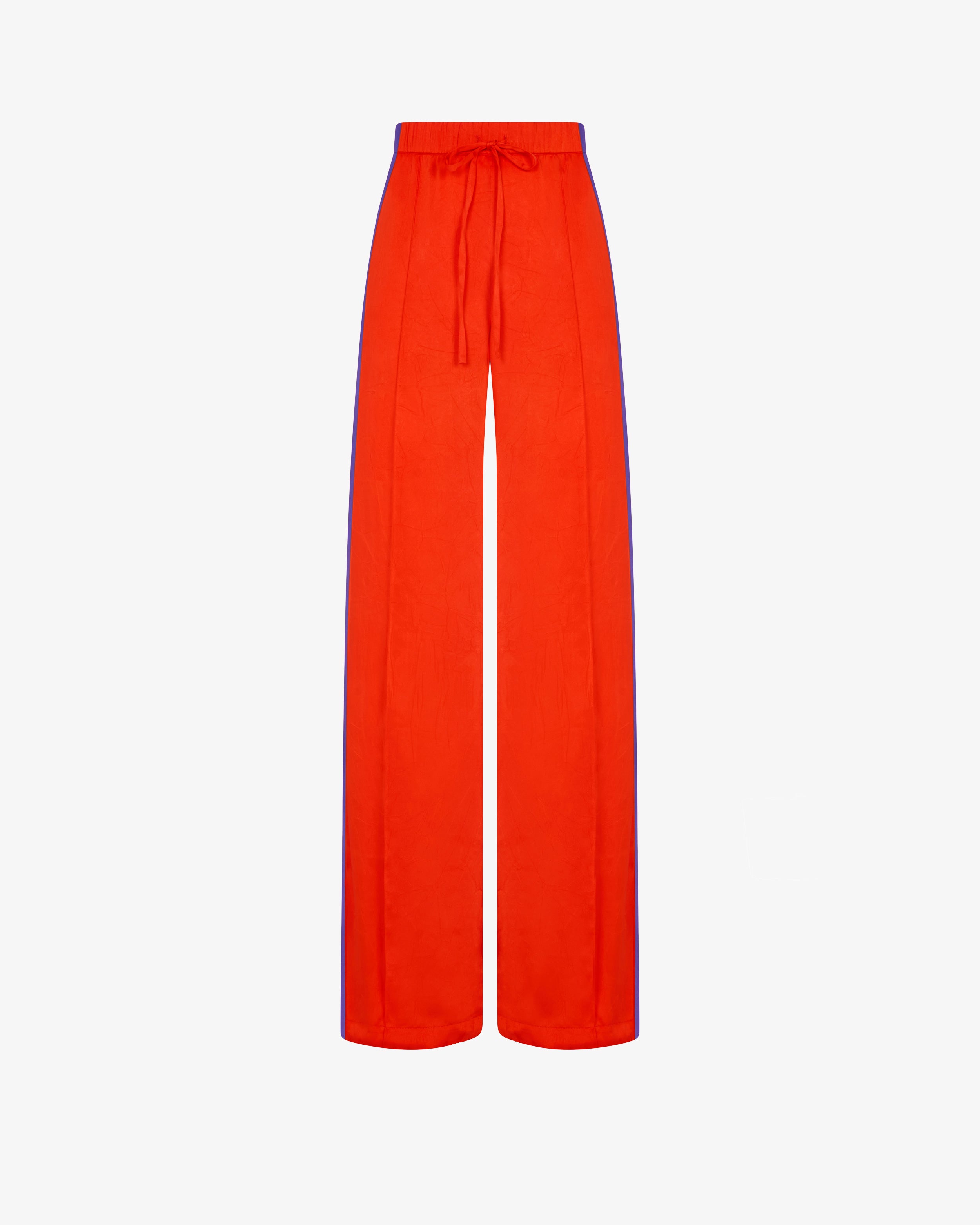 Serena Jogger Pants for Women 2025 | Bright Red High-Waisted Lounge Pants | Perfect for Yoga, Running & Casual Wear
