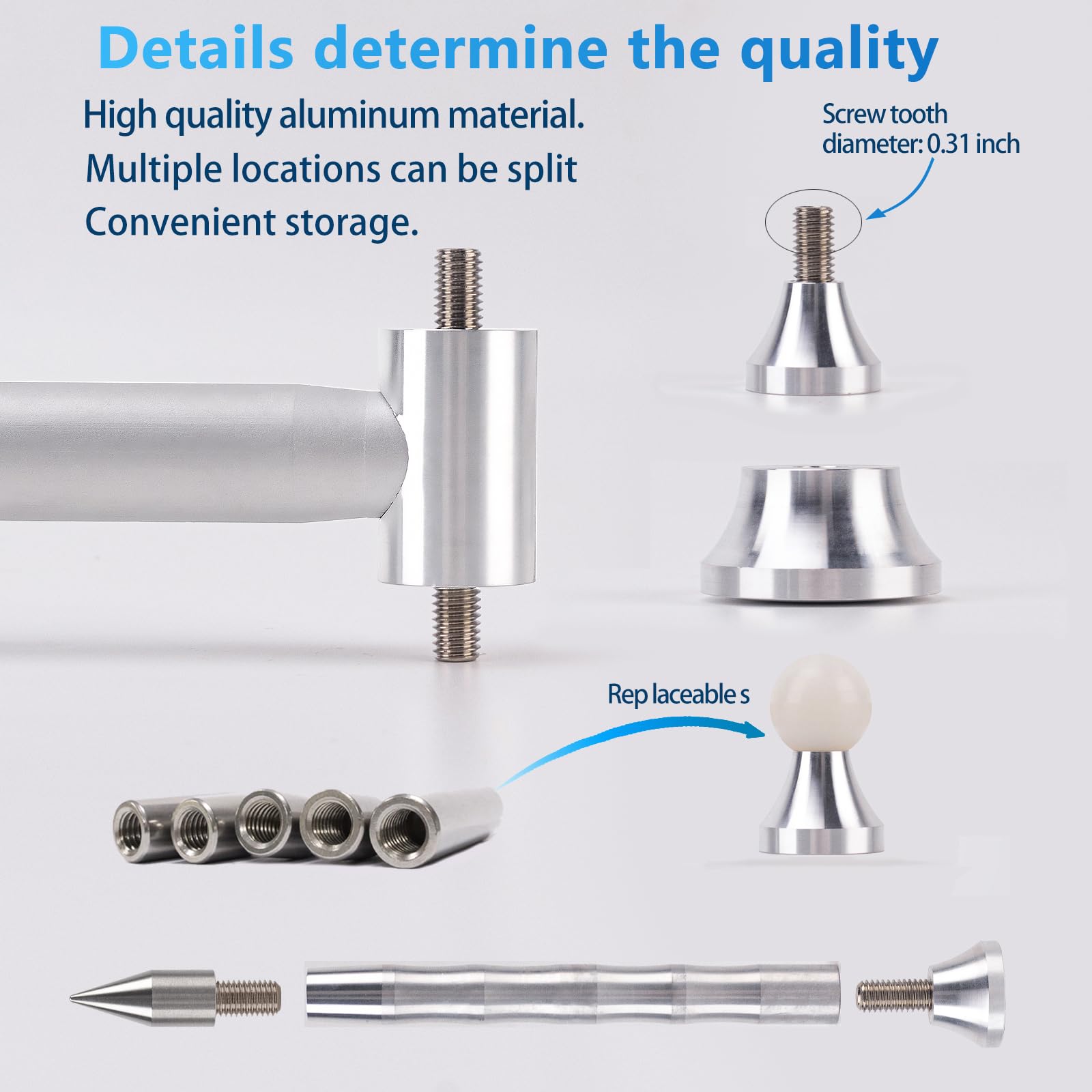 Auto Body Repair Tools Kit - 20 PCS Hammer Set for Car Dent Removal | Professional Automotive Bodywork