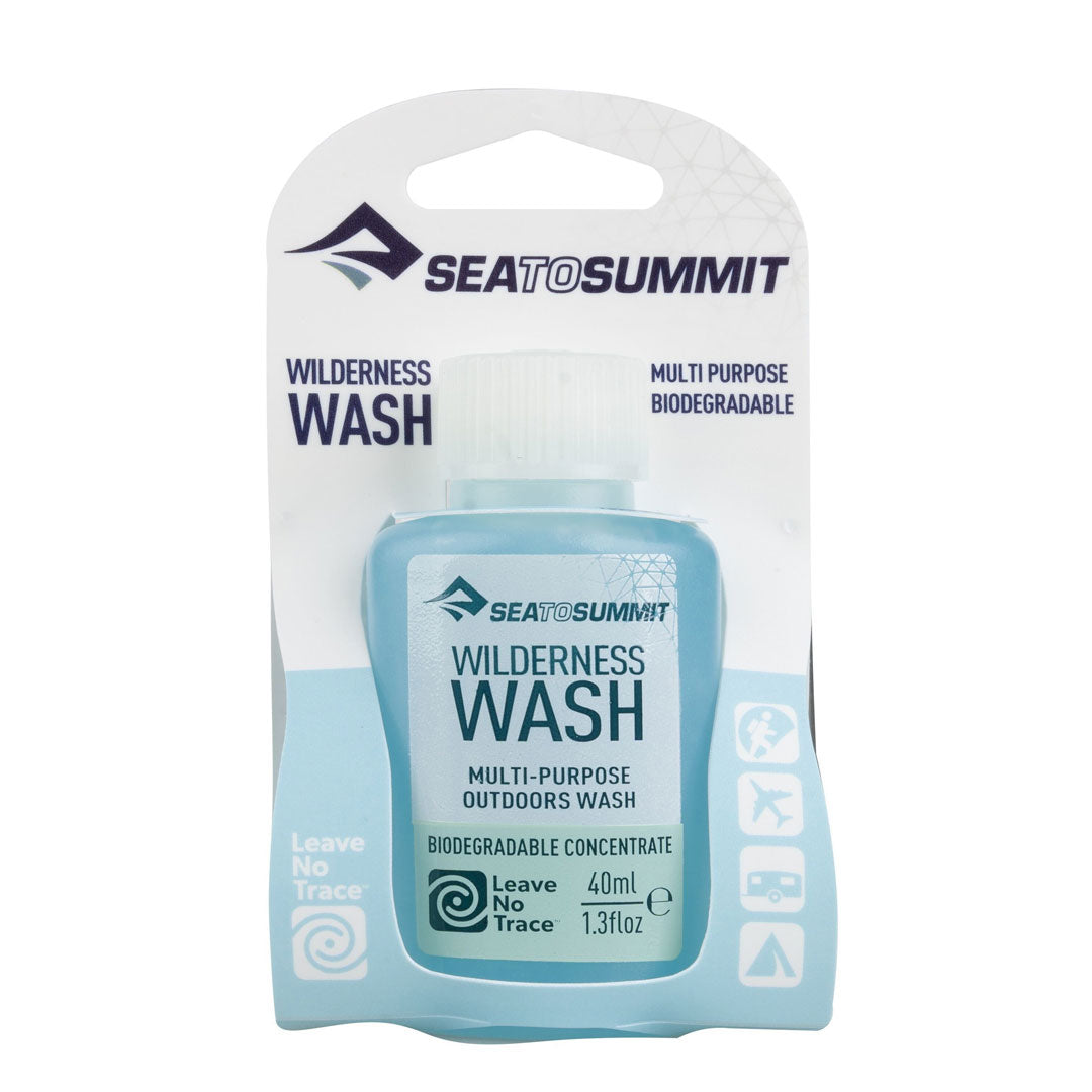 Sea To Summit Wilderness Wash Soap 40ml - Biodegradable Camping Soap for Hiking, Backpacking & Outdoor Adventures - Gentle on Skin & Environment