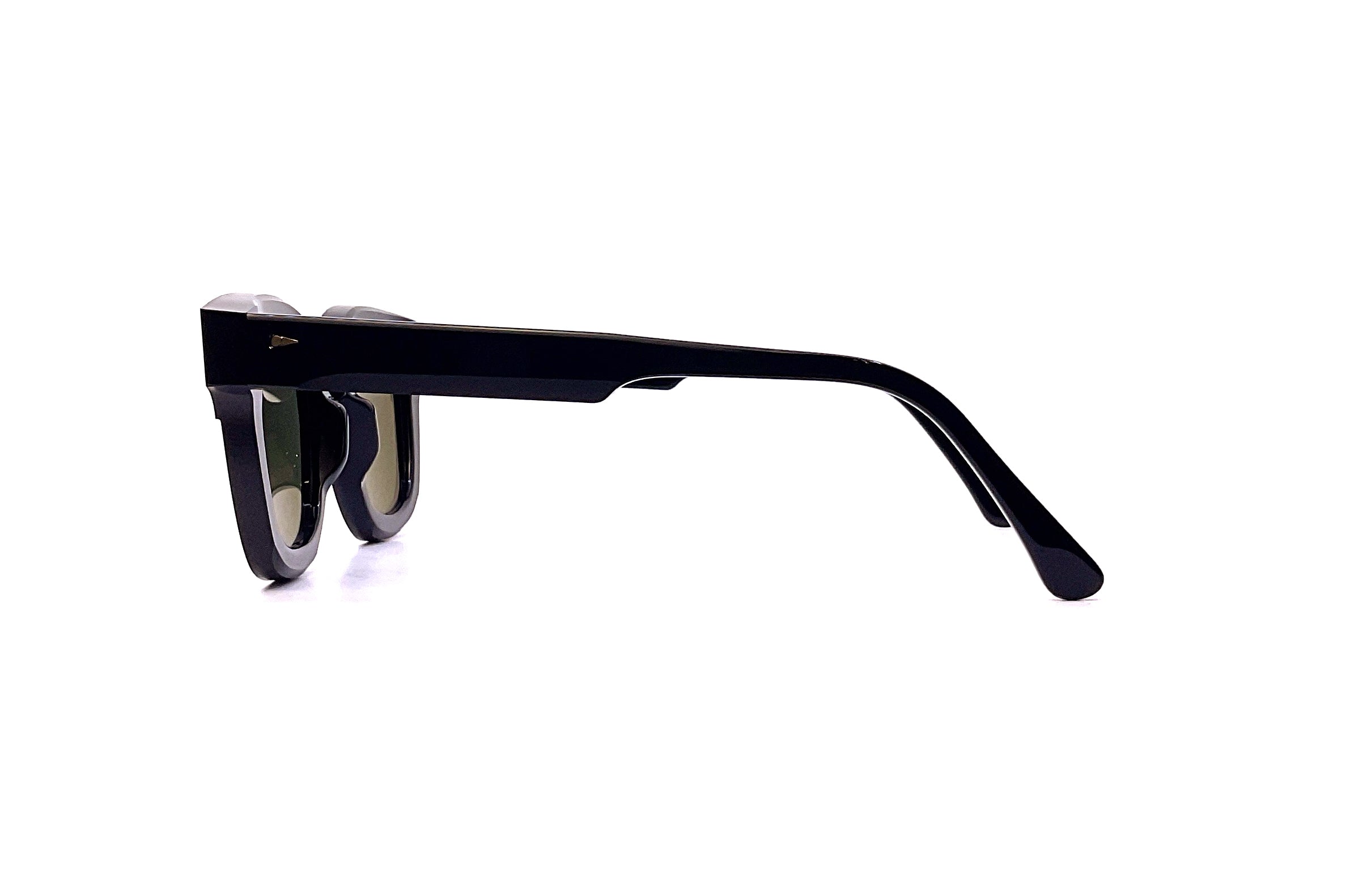 Ahlem Dragon Sun Sunglasses - Black Aviator Style for Men & Women - UV Protection, Polarized Lenses - Perfect for Driving, Beach & Outdoor Activities