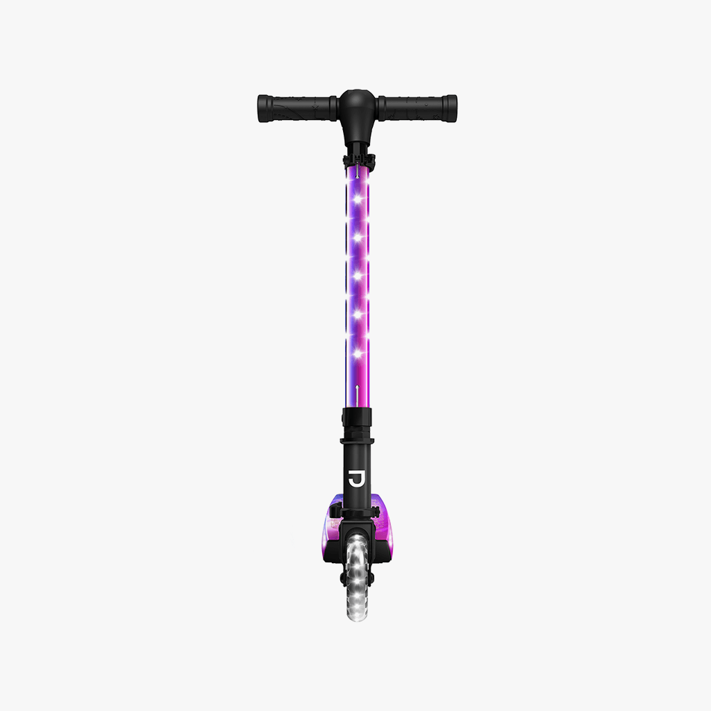 Jupiter Kick Scooter with LED Lights - Lightweight Aluminum Folding Scooter for Adults & Teens - Perfect for Commuting, Urban Travel & Fun Rides