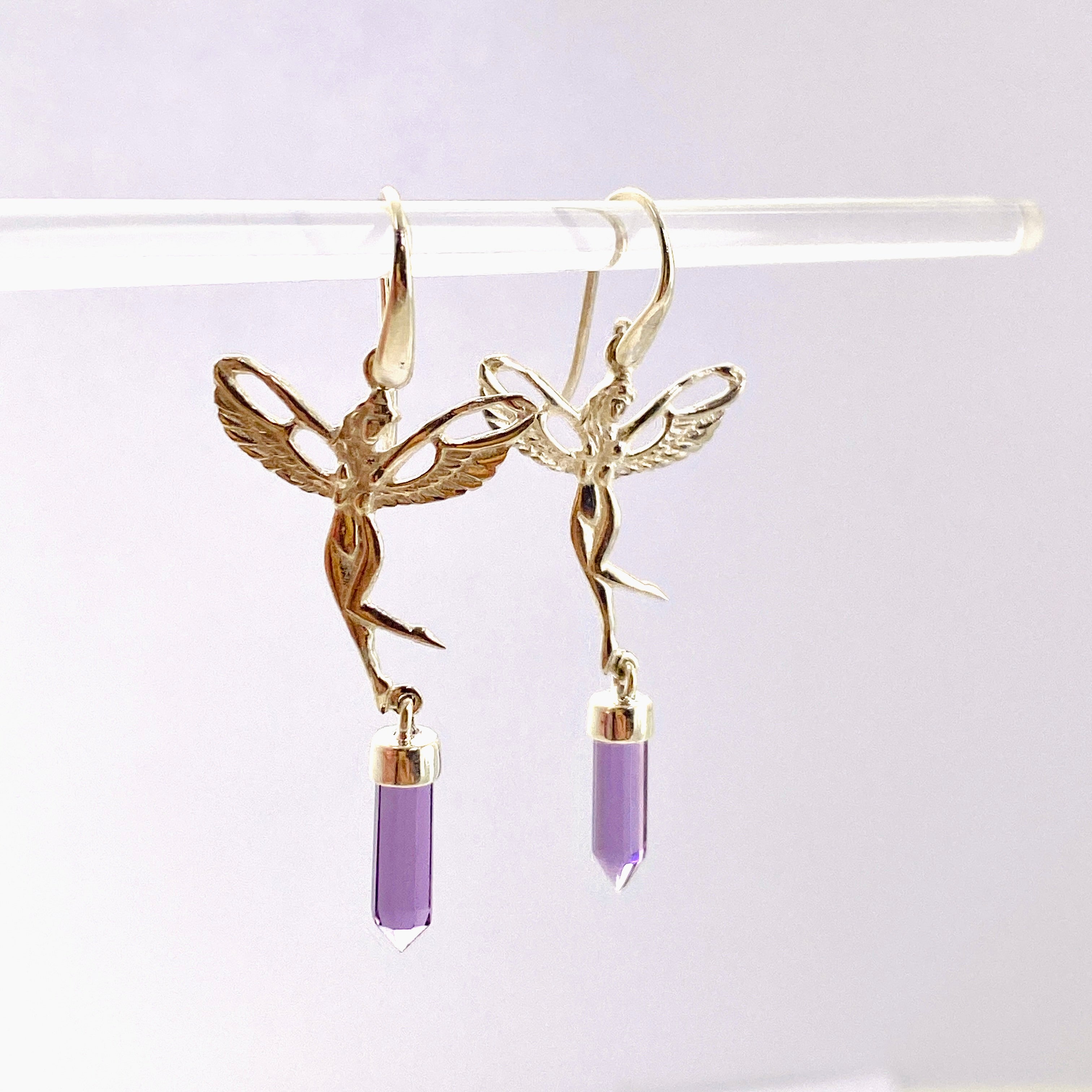 Gemstone Fairy Point Earrings for Women - Elegant Dainty Stud Earrings with Natural Stones - Perfect for Daily Wear, Parties & Gifts (PEGJ309)