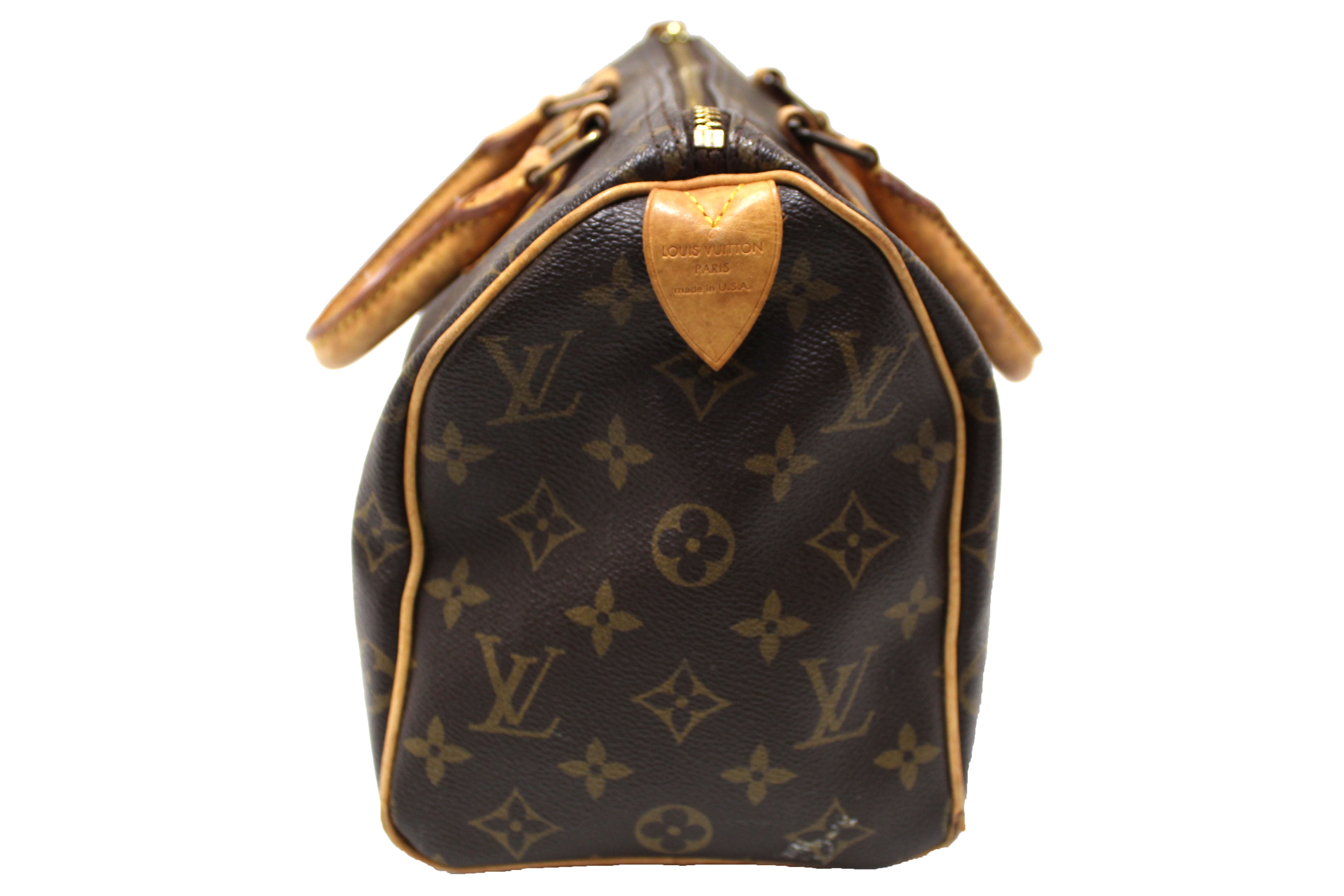 Authentic Louis Vuitton Monogram Speedy 25 Handbag - Luxury Designer Shoulder Bag for Women, Perfect for Work, Travel & Everyday Use