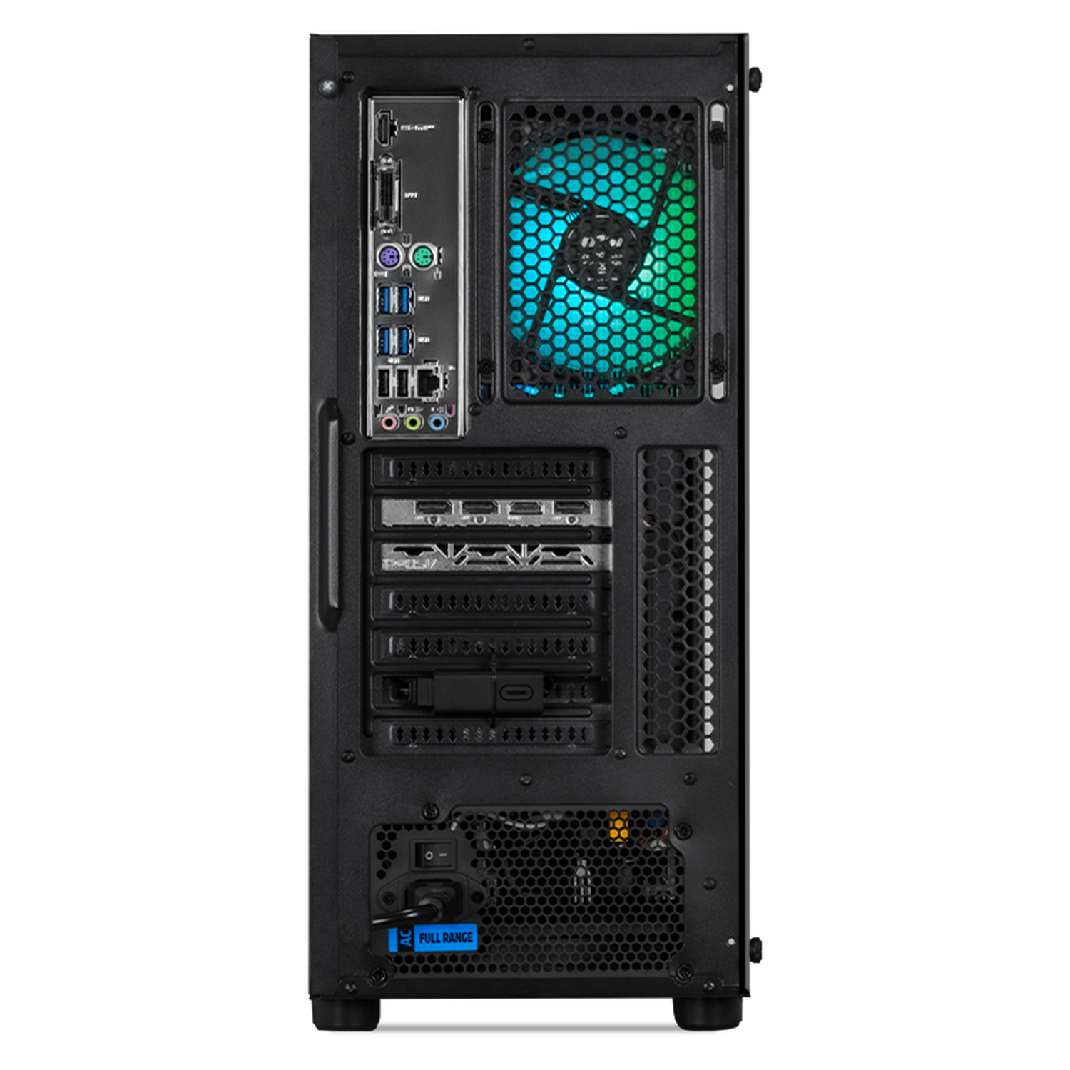 Xtreme PC Gaming Desktop - MSI AMD Radeon RX 6600, Ryzen 7 5700X, 16GB RAM, 500GB SSD + 2TB HDD, ARGB Lighting, WiFi - Ultimate Gaming & Streaming Performance for Esports & Content Creation