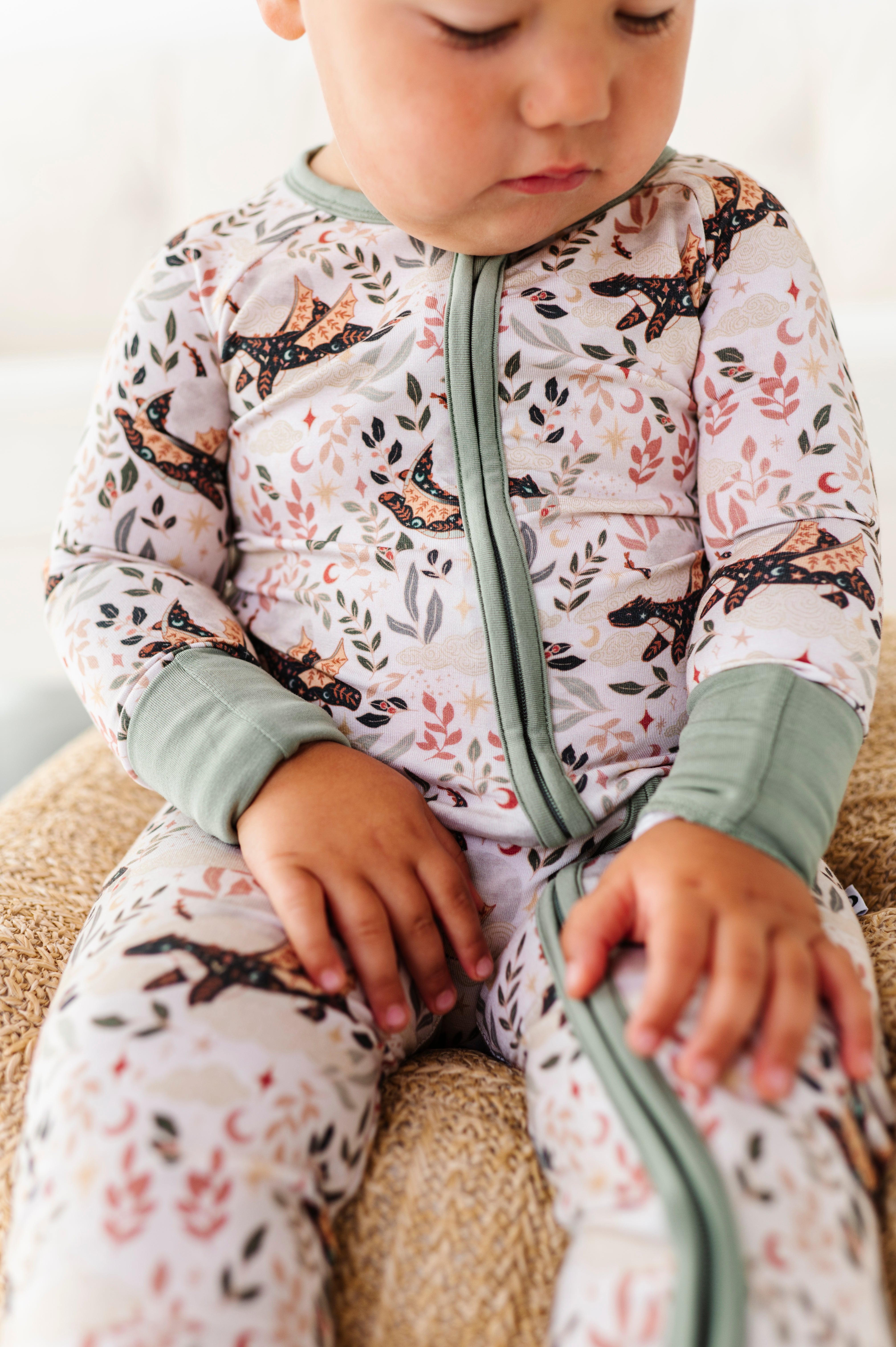 Orion Zip Romper - Baby Boys & Girls One-Piece Jumpsuit with Zipper, Soft Cotton Pajamas for Newborns & Toddlers | Perfect for Sleepwear, Playtime & Everyday Comfort