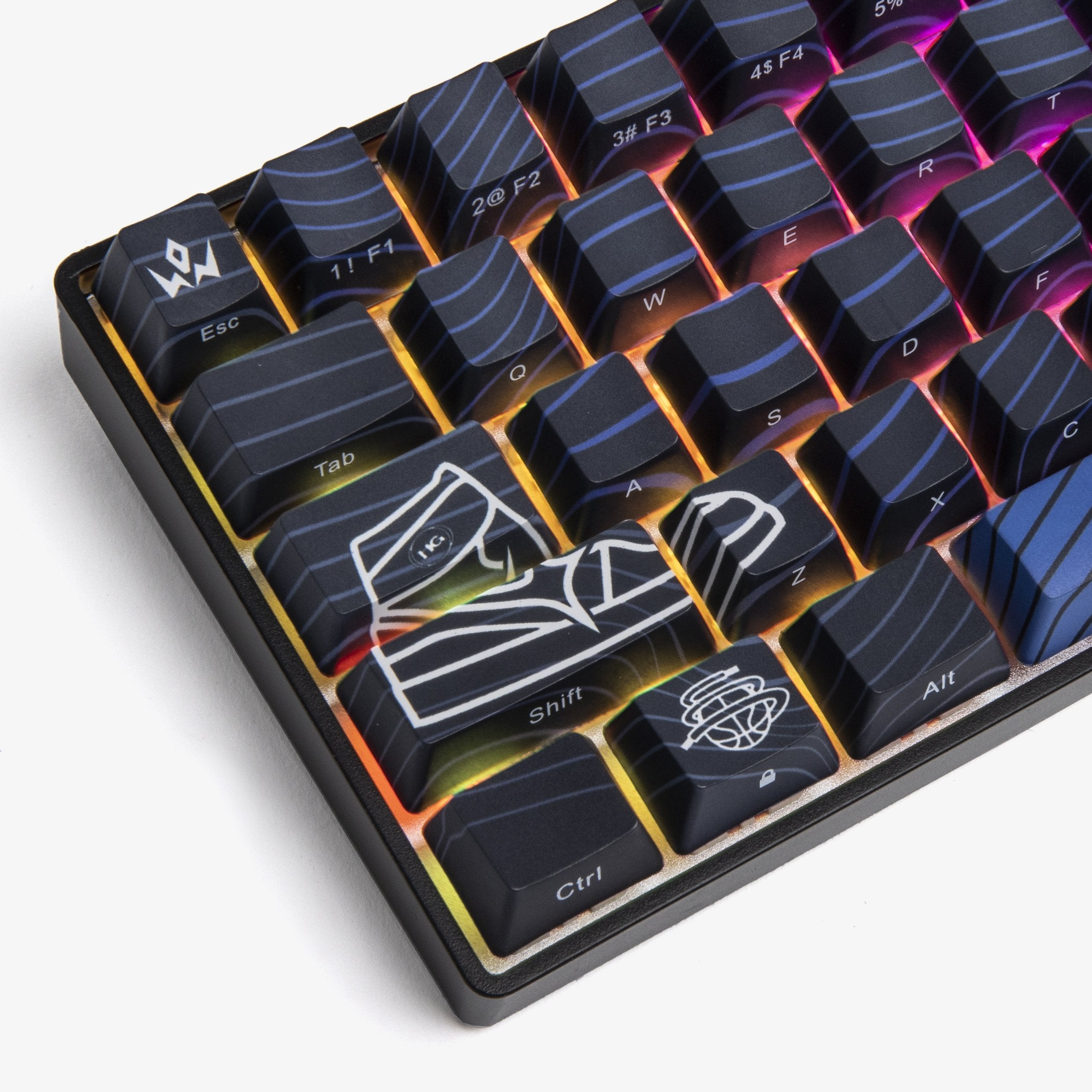 BR 1 Keycaps - Custom Mechanical Keyboard Keycaps for Gaming & Typing | Perfect for PC, Mac & Laptop Keyboards | Enhance Your Typing Experience at Home or Office