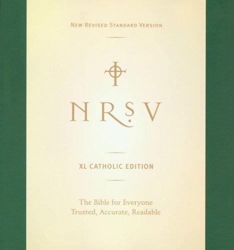 NRSV Bible: XL Catholic Edition - Large Print Catholic Bible for Daily Reading, Study, and Worship | Perfect for Home, Church, and Gift Giving