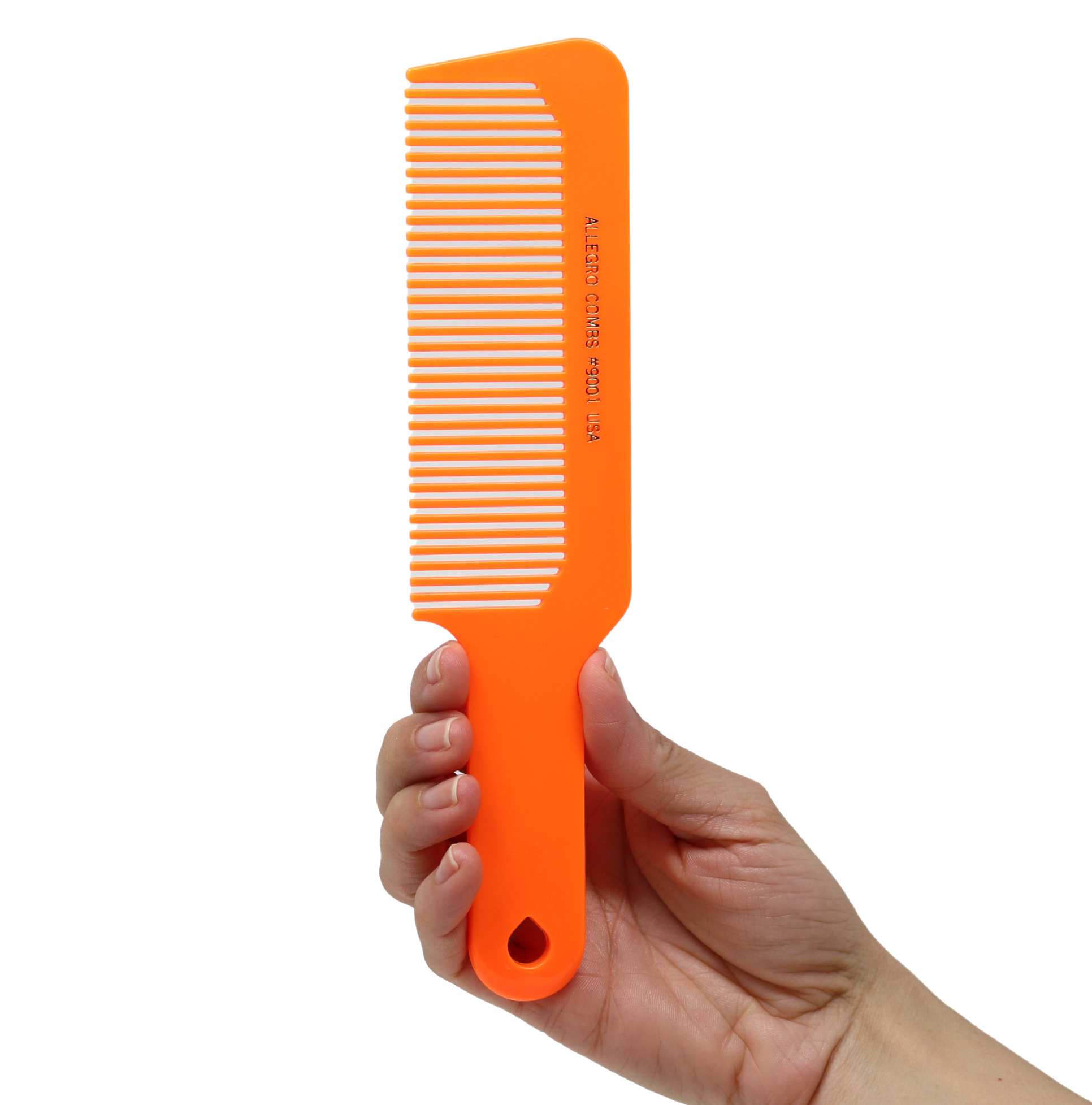Professional Flat Top Clipper Comb #9001 for Hair Blending, Fading & Thinning - 1 Count | Perfect for Barbers, Stylists & Home Haircuts