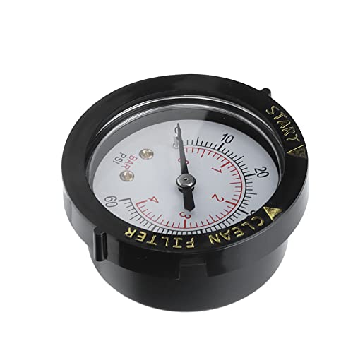 Pool Pressure Gauge - G1/4 Male Thread, Easy Installation & Durable for Swimming Pool Filters | Monitor Water Pressure for Clean & Safe Pool Maintenance