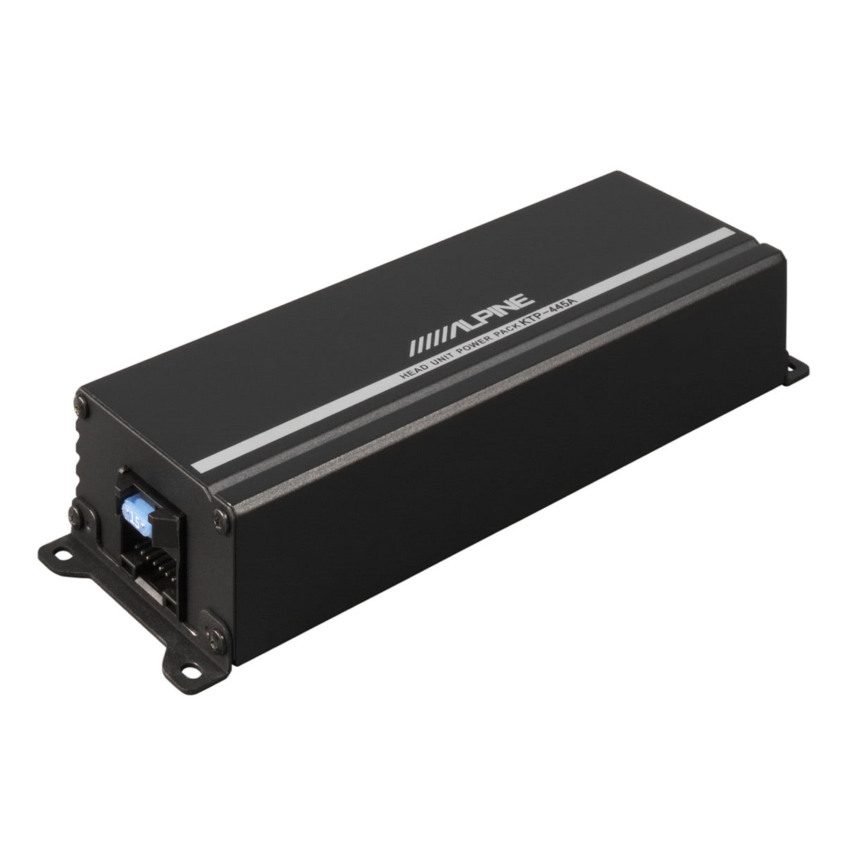 Alpine KTP 445A 4-Channel 45W Car Audio Amplifier - Upgrade Your Car Stereo System for Clearer Sound | Perfect for Road Trips & Daily Commutes