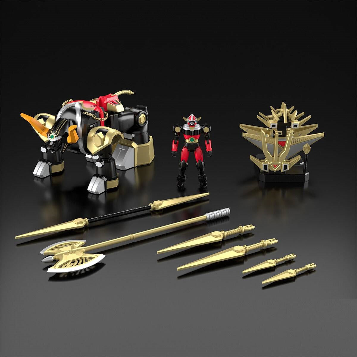 Bandai Shokugan SMP Seijuu Sentai Gingaman BullTaurus & Galaxy Battle Set Model Kit - Anime Action Figure Collectible for Display & Play | Perfect for Gingaman Fans & Model Builders
