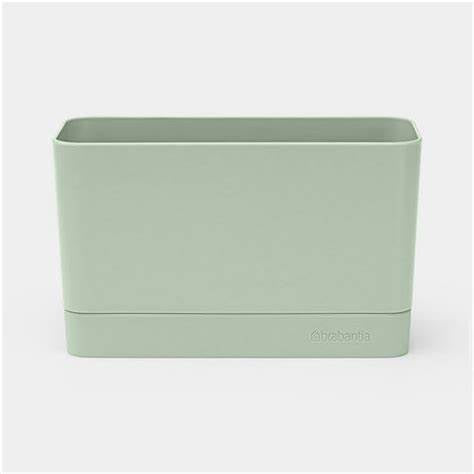 Premium Jade Green Sink Organizer - Durable Kitchen Countertop Storage Tray for Sponges, Soap & Utensils - Perfect for Small Spaces & Apartment Living