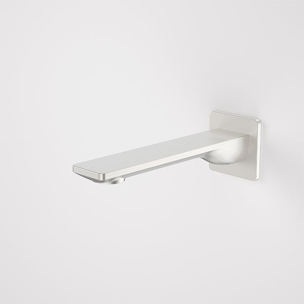 Caroma Urbane II Square 180mm Basin & Bath Outlet in Brushed Nickel - Premium Bathroom Drain for Modern Sinks & Bathtubs (Ideal for Home Renovation & Luxury Bathroom Design)
