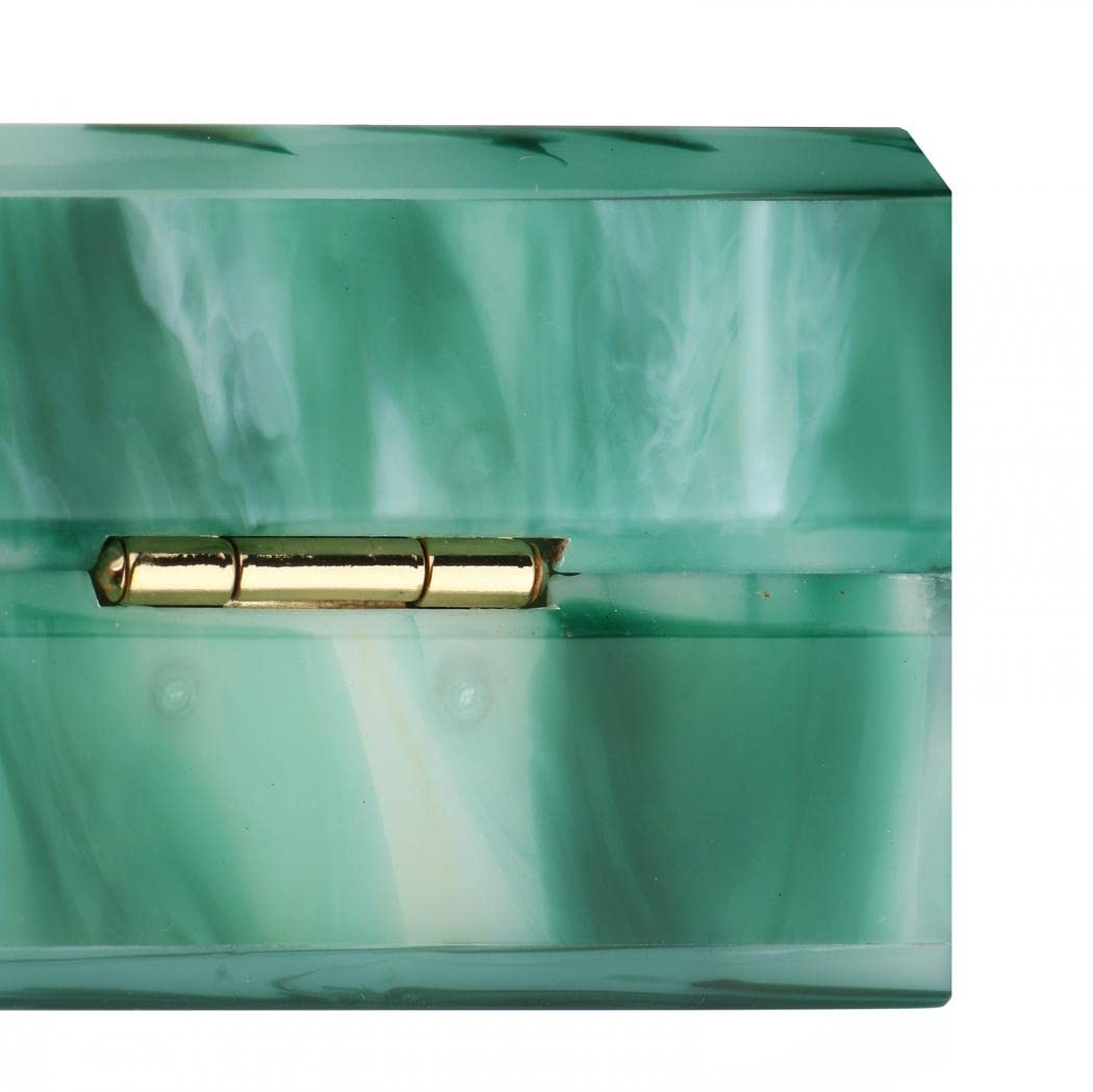 Elegant Marbling Acrylic Handbags for Women - Stylish Evening Party Clutch Purse & Crossbody Bag for Prom, Banquet, Wedding & Special Occasions