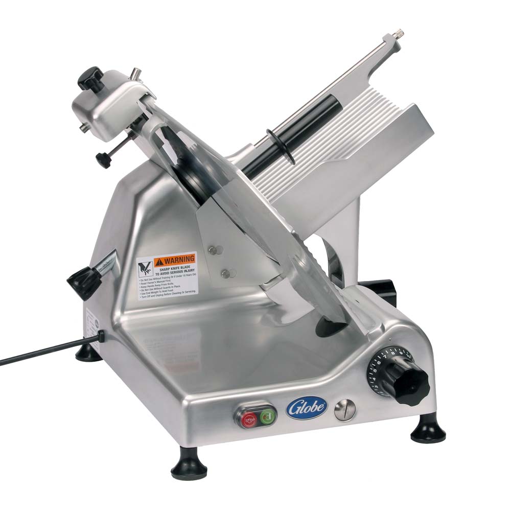 Globe G14 G Series Medium Duty Manual Slicer - 14 Inch Stainless Steel Blade for Deli, Butcher & Commercial Kitchen Use - Perfect for Slicing Meats, Cheese & Vegetables