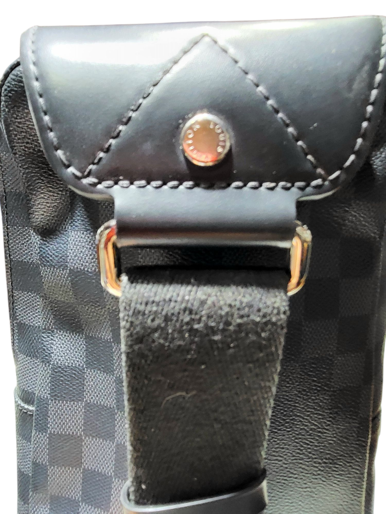 Louis Vuitton Avenue Sling Crossbody Bag for Women - Luxury Designer Shoulder Bag with Adjustable Strap - Perfect for Travel, Shopping & Everyday Use