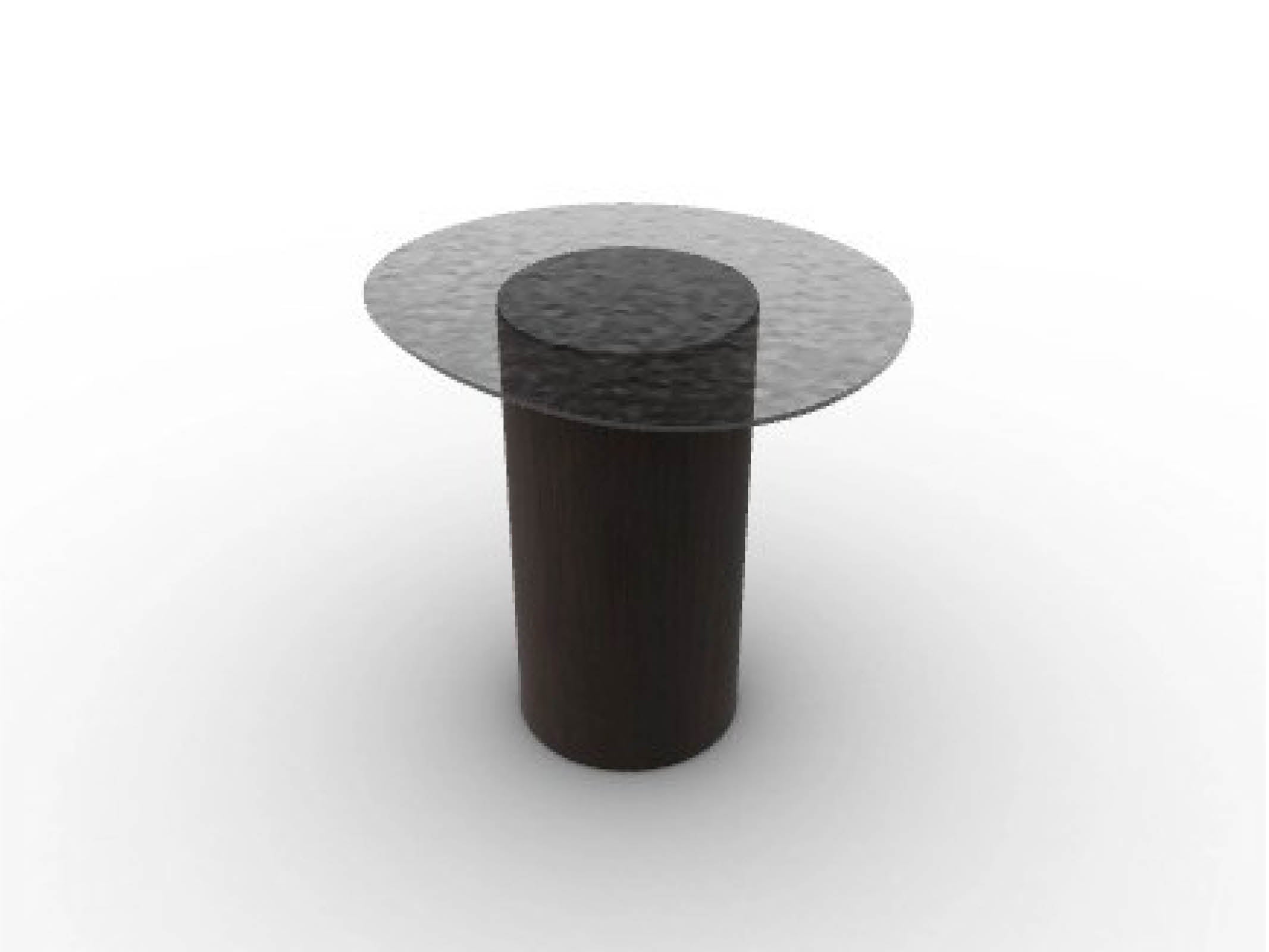 Organic Mushroom Side Table - Natural Wood Nightstand for Bedroom, Living Room & Nursery - Stylish & Functional Small End Table with Storage Shelf