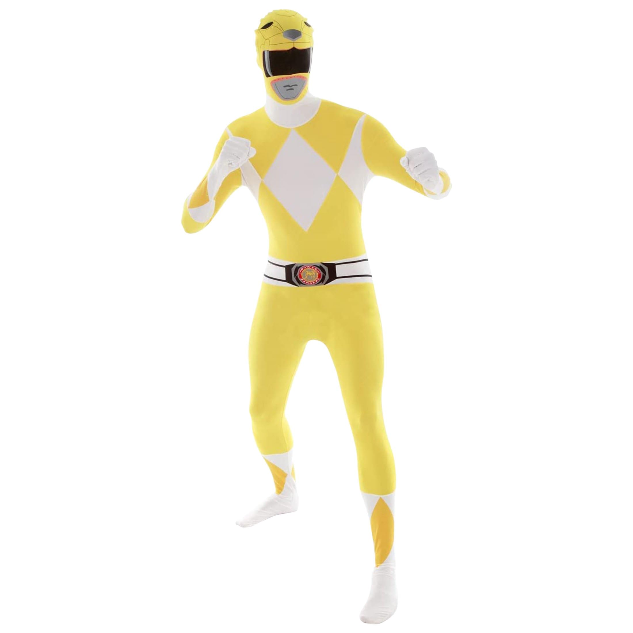 Power Rangers Costume for Adults - Red Ranger Morphsuit Full Body Spandex Suit for Men & Women | Halloween Cosplay, Comic Con, Themed Parties & Superhero Dress Up