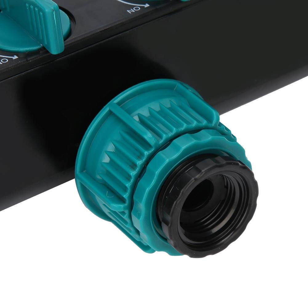 4-Way Garden Hose Splitter with 1/4