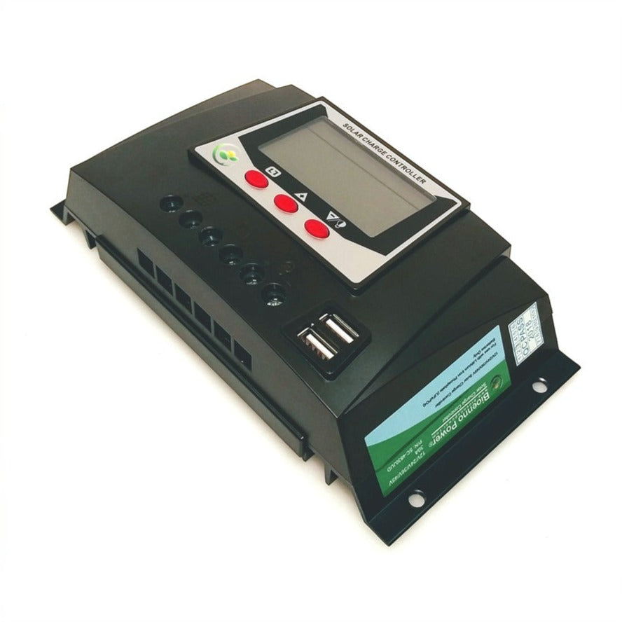 12V/24V/36V/48V 30A MPPT Solar Charge Controller for LiFePO4 Batteries - SC 4830JUD - Perfect for Off-Grid Solar Systems, RVs, Boats & Home Energy Storage