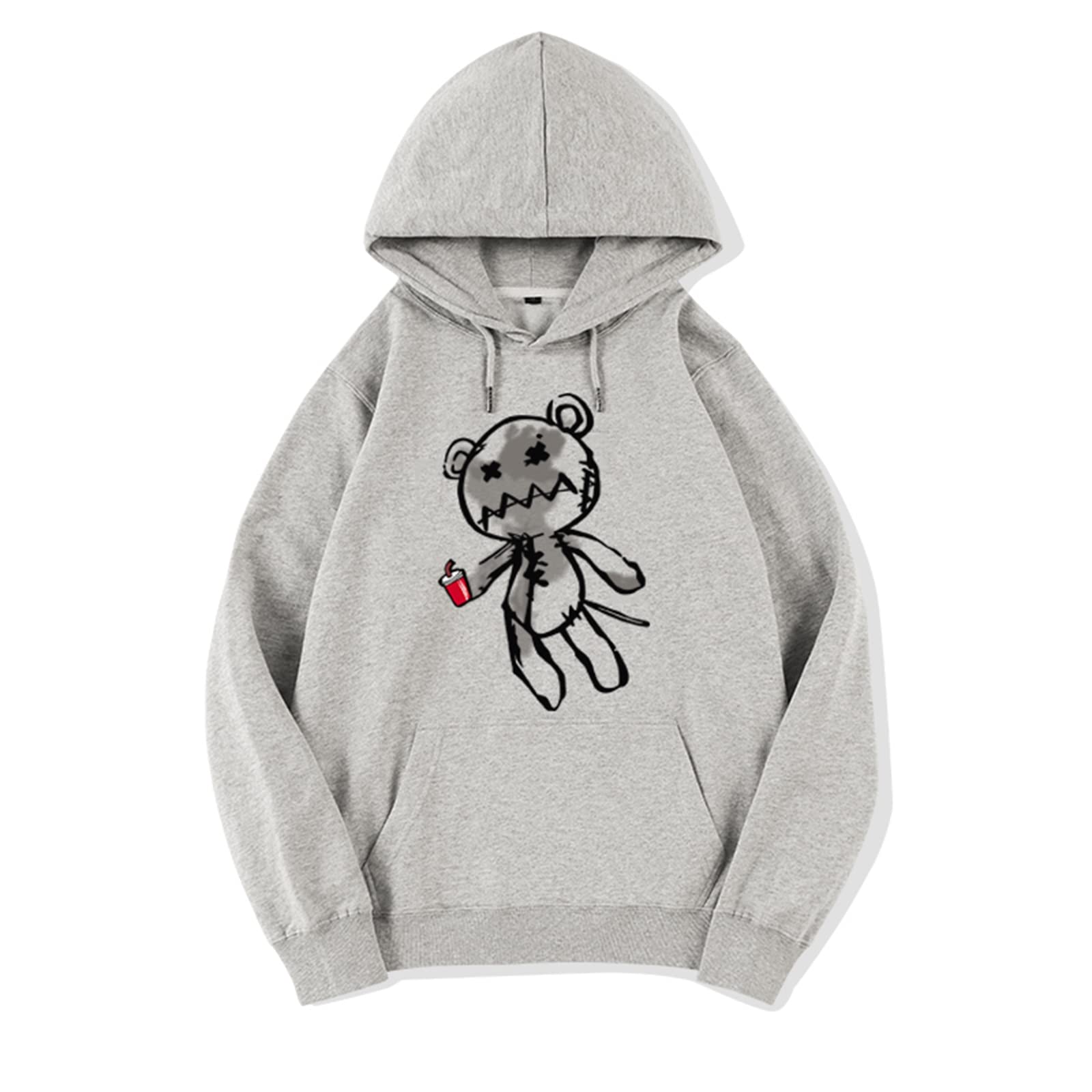Stylish Graphic Hoodies for Women - Cute Goth Cotton Sweatshirts for Fall, Winter & Spring | Perfect for Casual Wear, Street Fashion & Layering Outfits